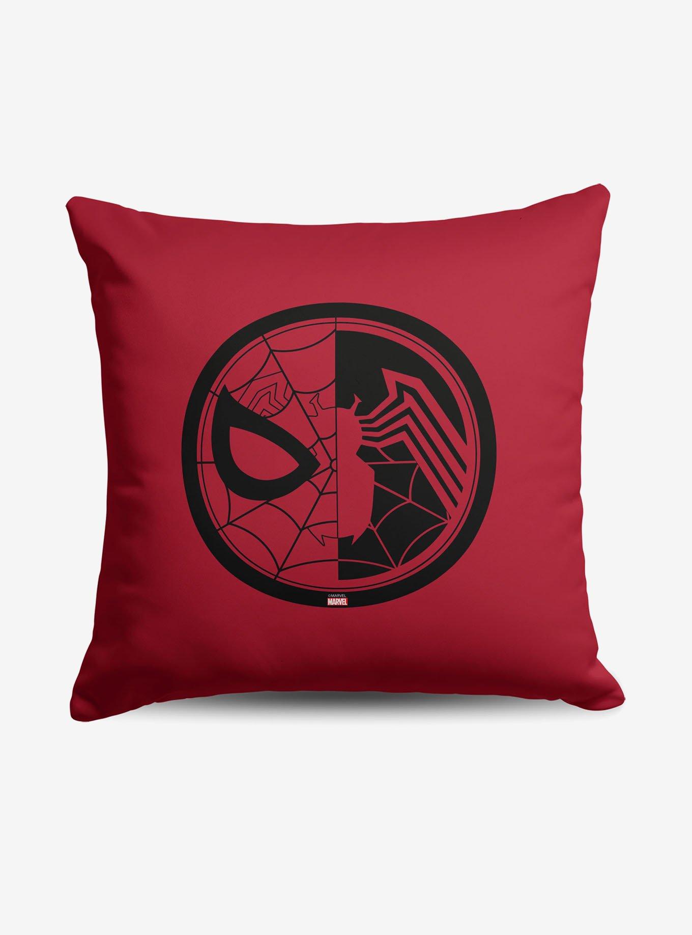 Marvel Spider-Man Duo Logo Throw Pillow, , hi-res