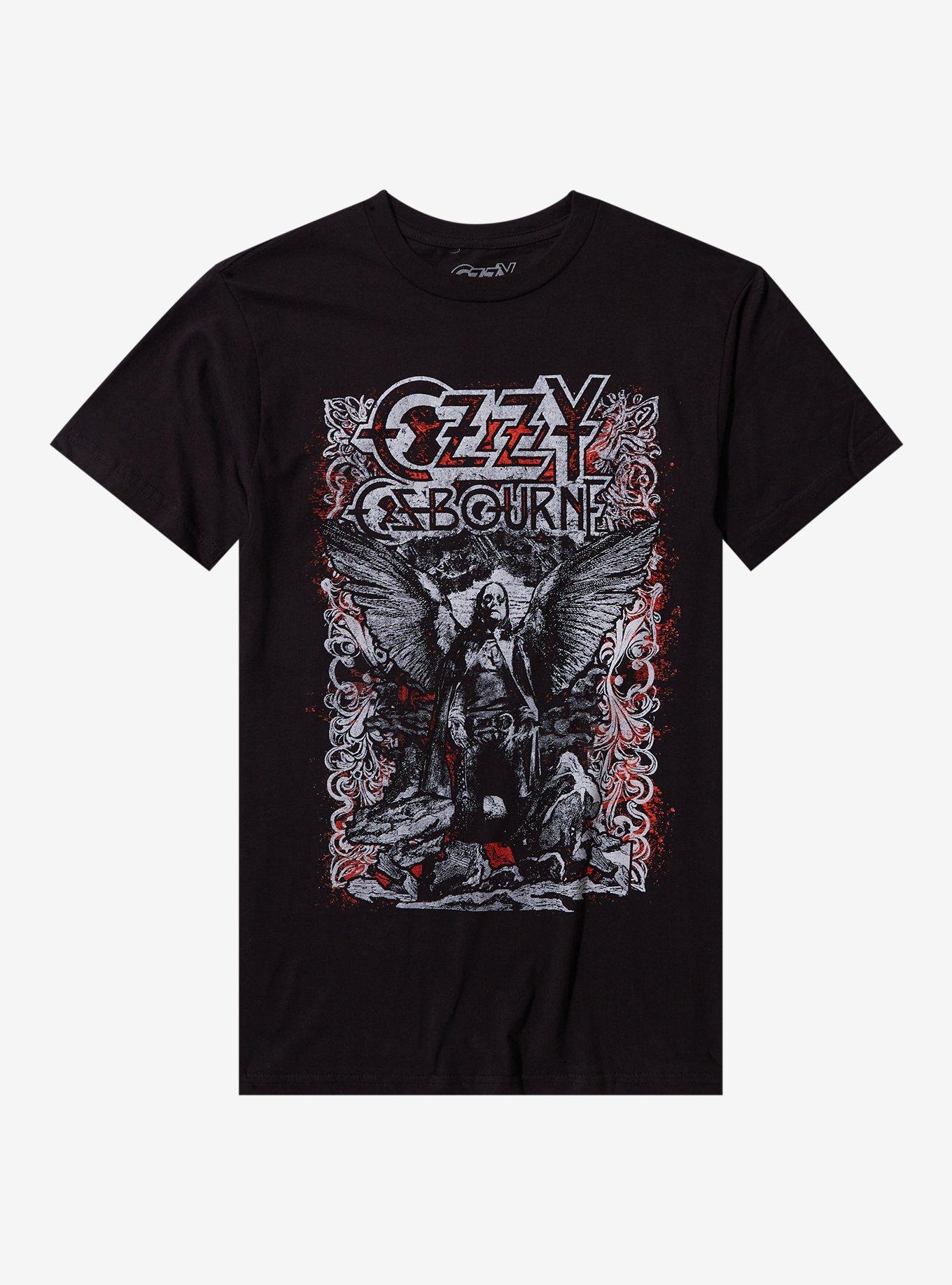 Ozzy Osbourne Dark Angel Portrait T-Shirt | Hot Topic