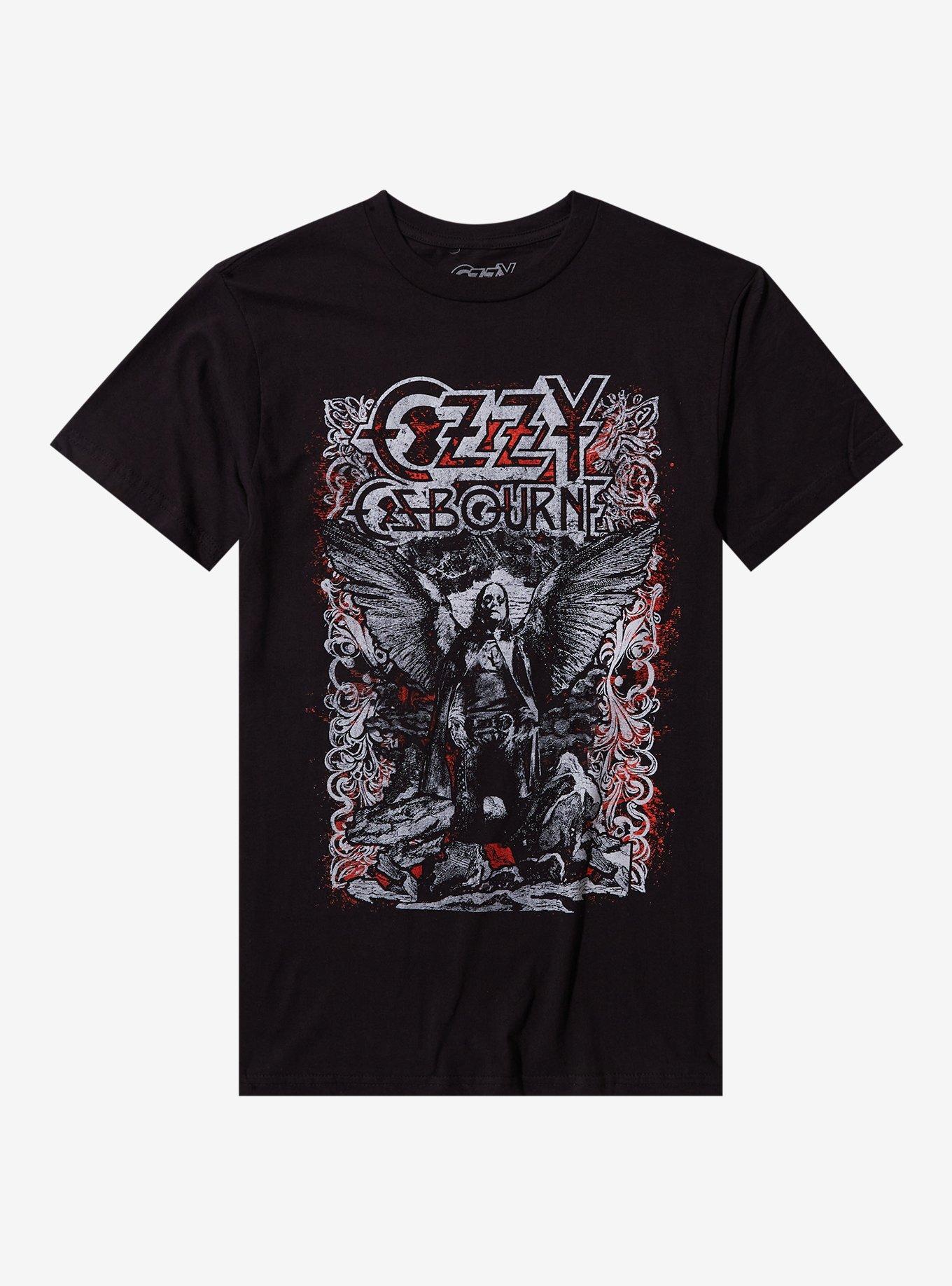 Ozzy Osbourne Dark Angel Portrait T-Shirt, , hi-res