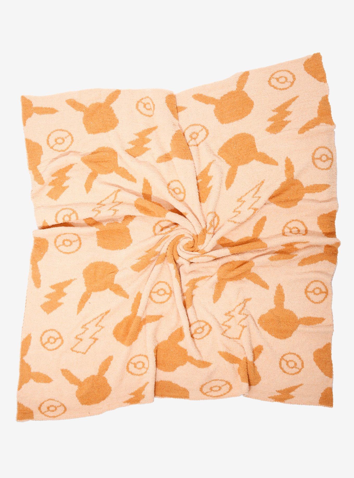 Pokémon Pikachu Icons Gold Throw — BoxLunch Exclusive, , hi-res