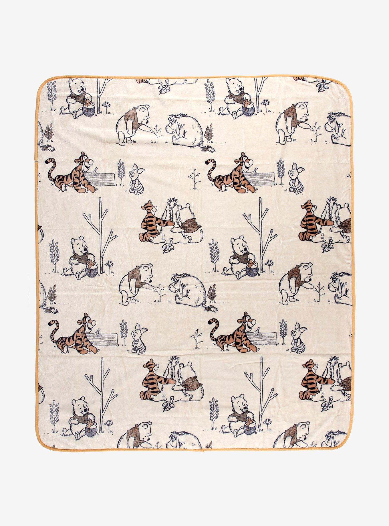 Disney Winnie the Pooh Friends Hundred Acre Wood Throw — BoxLunch Exclusive, , hi-res