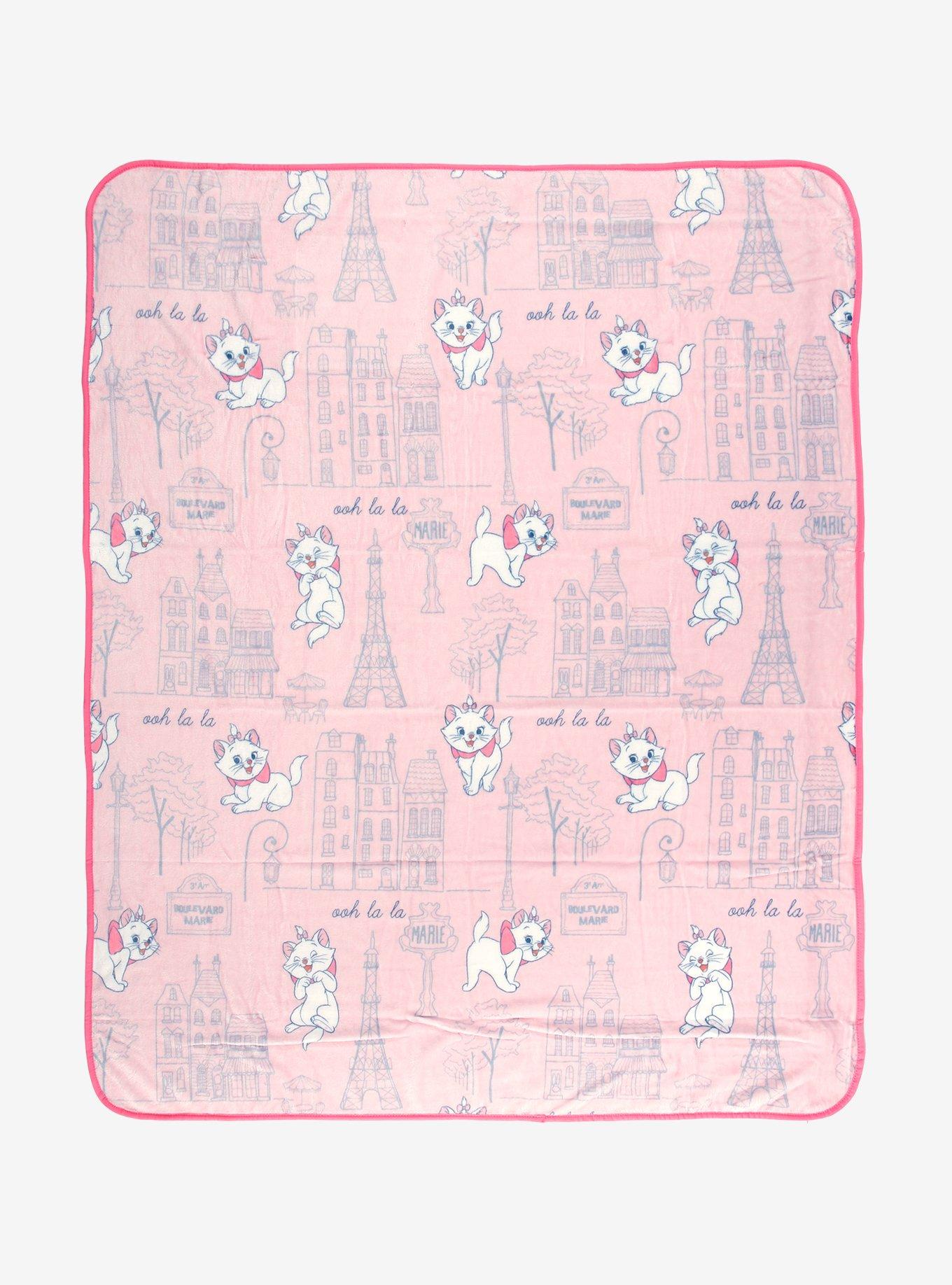 Disney The Aristocats Marie Paris Throw — BoxLunch Exclusive, , hi-res