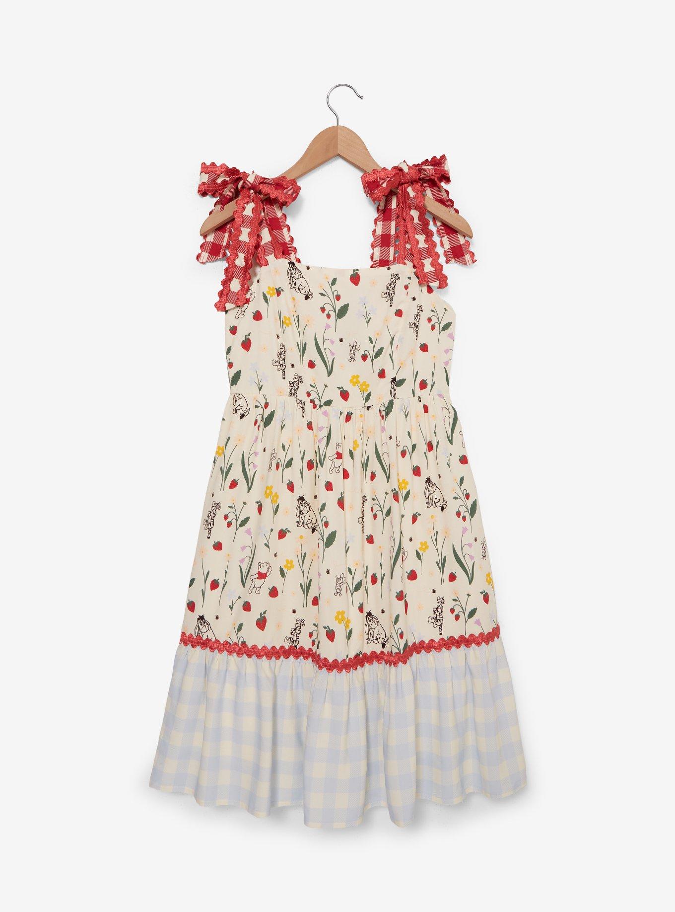 Her Universe Disney Winnie the Pooh Strawberry Tie Dress, , hi-res