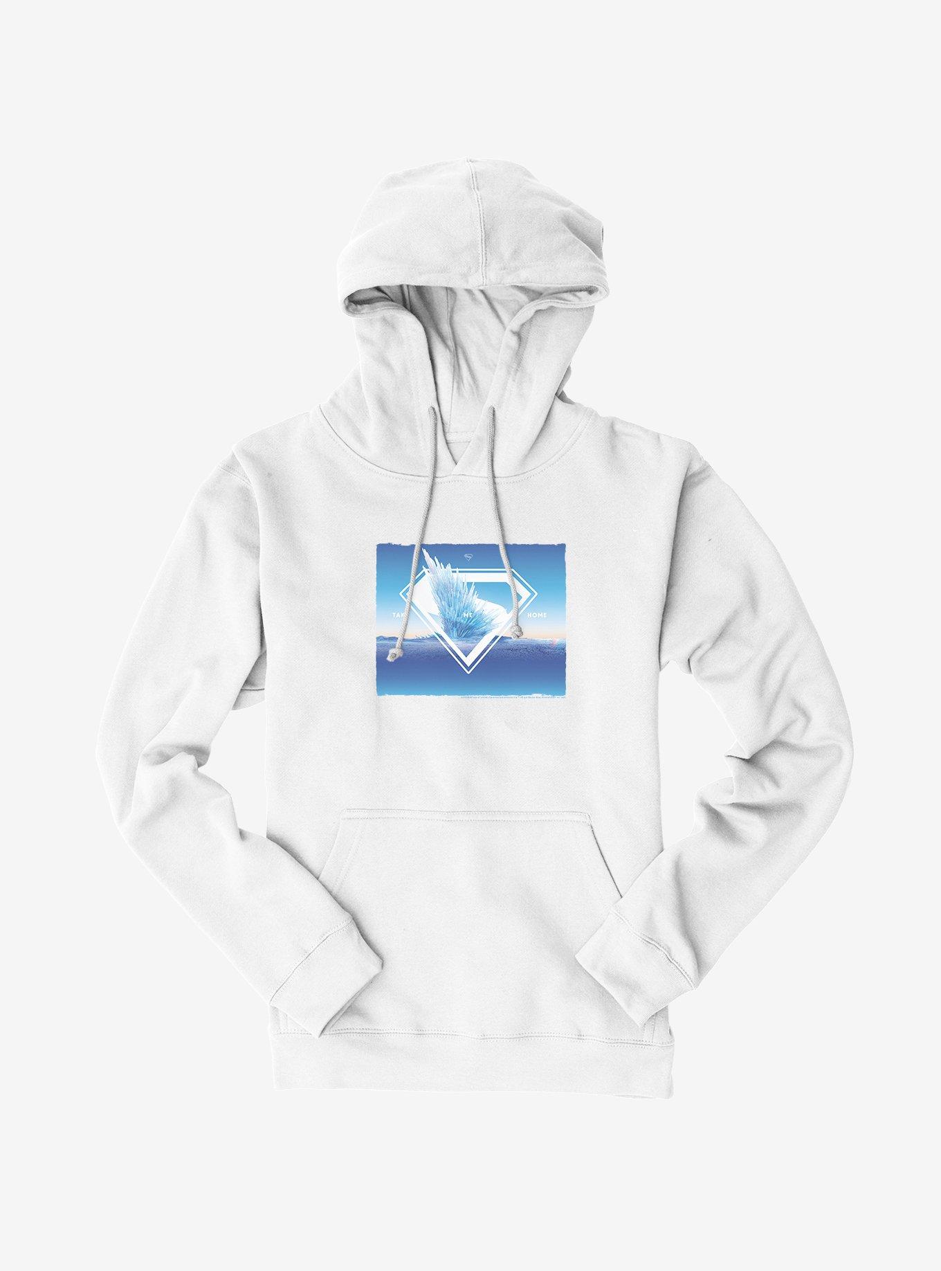 DC Superman Arctic Fortress Of Solitude Hoodie, , hi-res