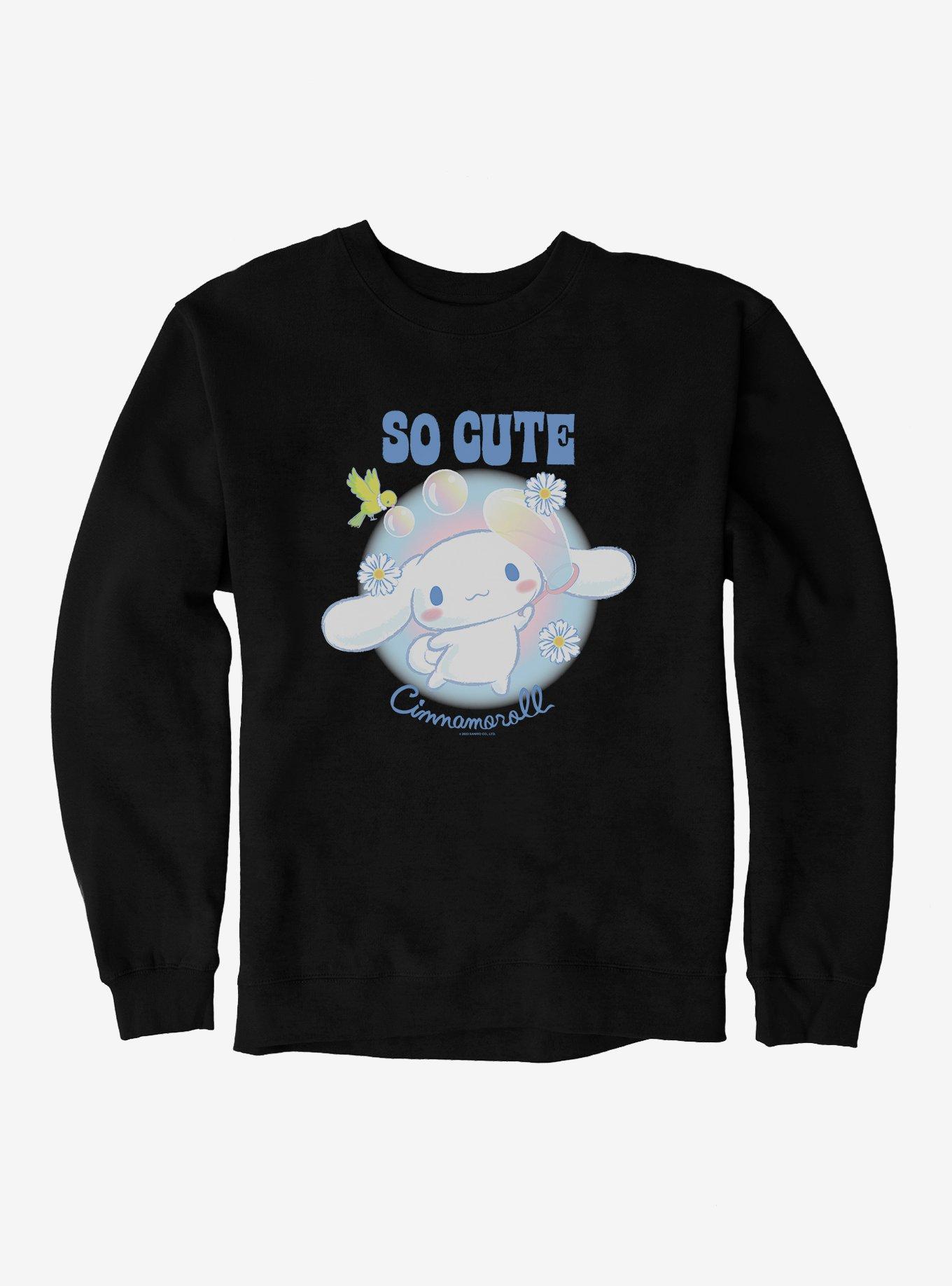 Cinnamoroll So Cute Bubbles Sweatshirt, , hi-res