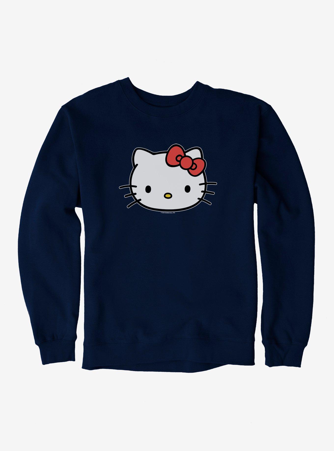 Hello Kitty Icon Sweatshirt, NAVY, hi-res