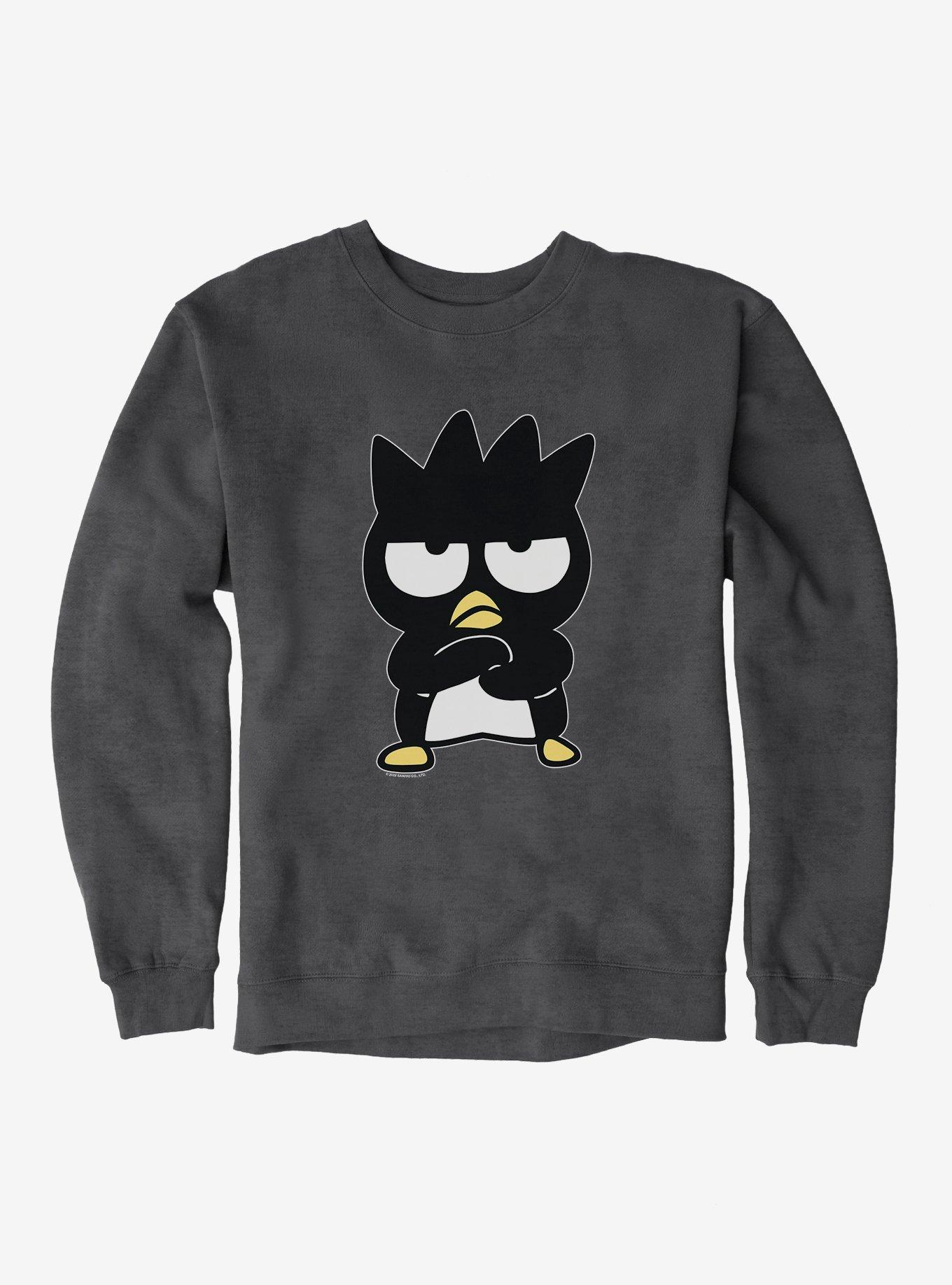 Badtz-Maru Impatiently Waiting Sweatshirt, DARK HEATHER, hi-res