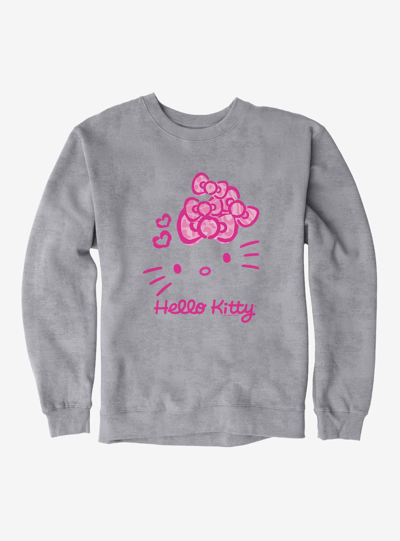 Hello Kitty Jungle Paradise Pink Logo Sweatshirt