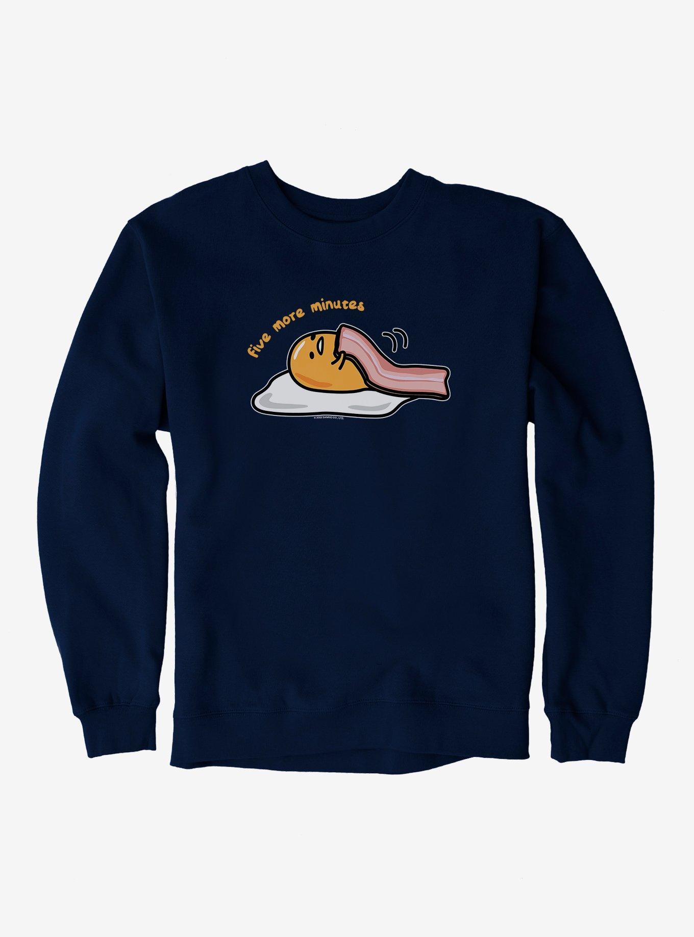 Gudetama Five More Minutes Sweatshirt, , hi-res