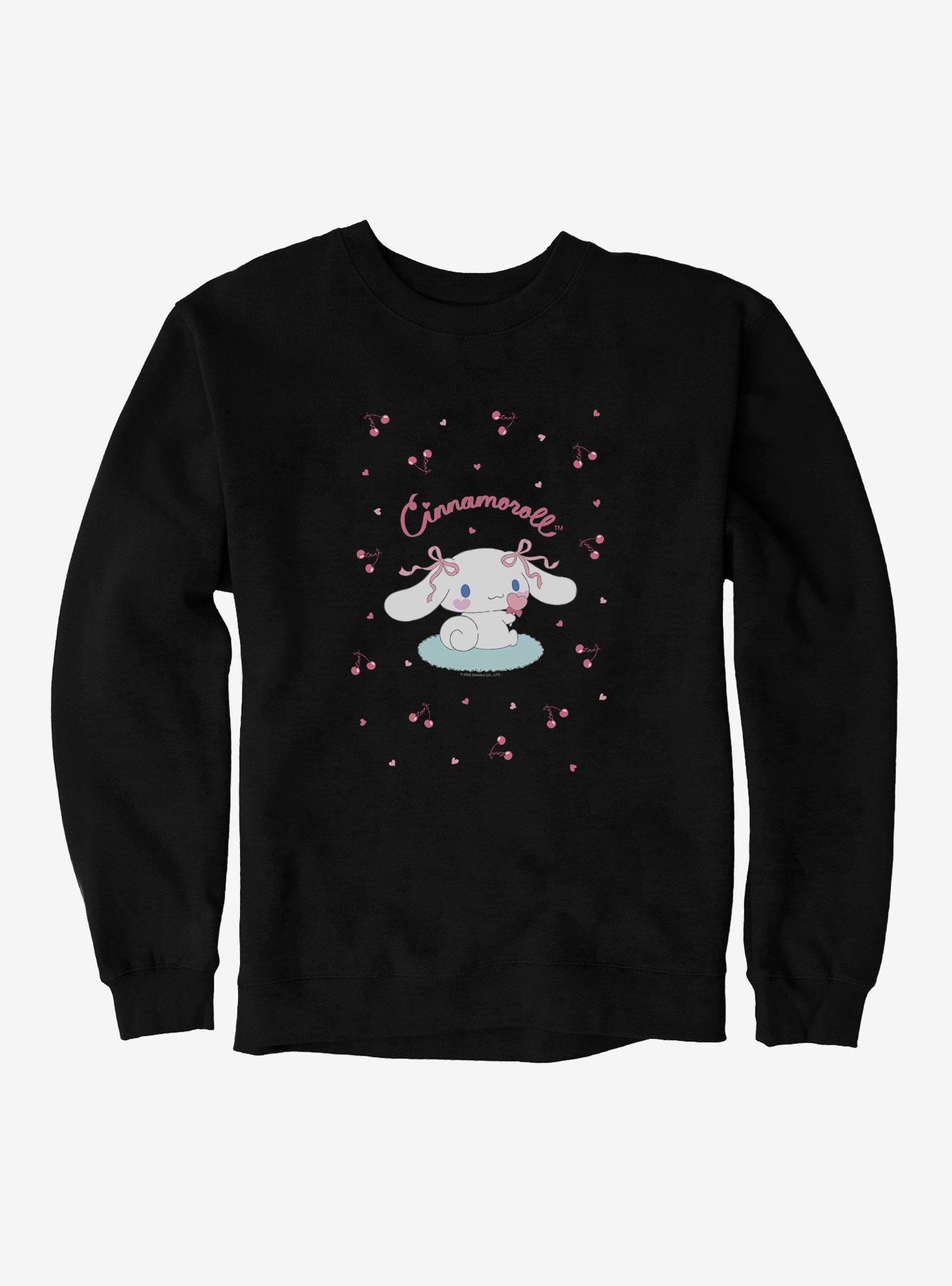 Cinnamoroll Cherry Love Sweatshirt, , hi-res