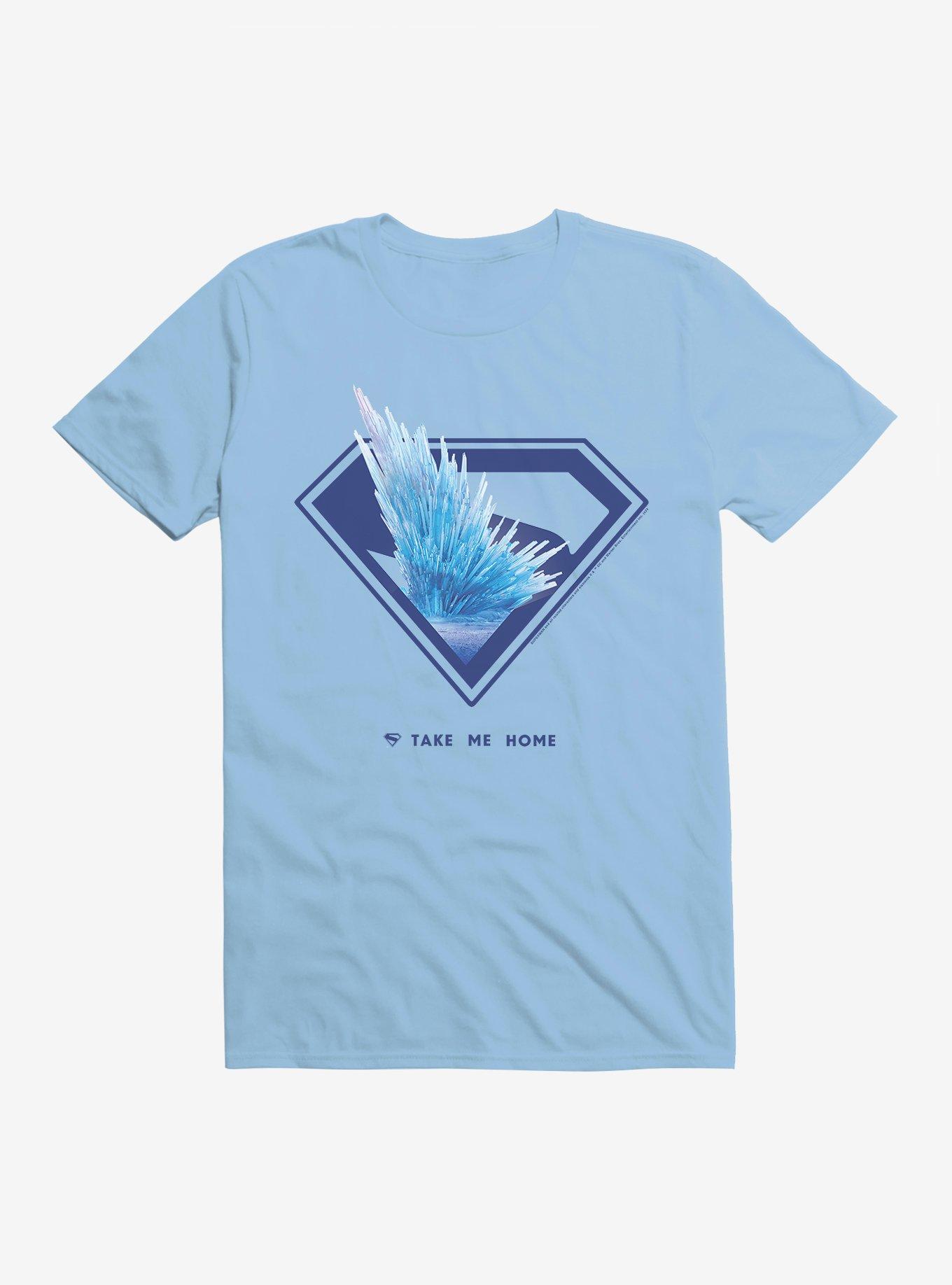 DC Superman Fortress Of Solitude T-Shirt, LIGHT BLUE, hi-res