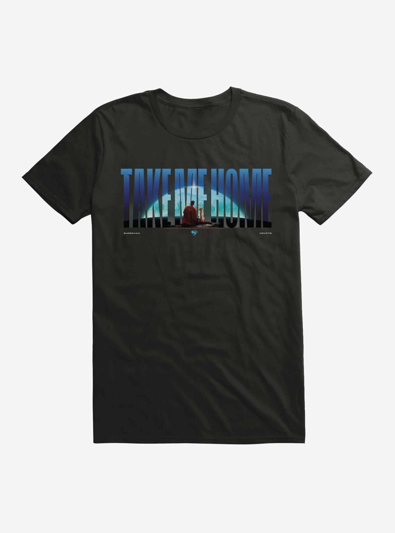 DC Superman Planet Watching T-Shirt, BLACK, hi-res