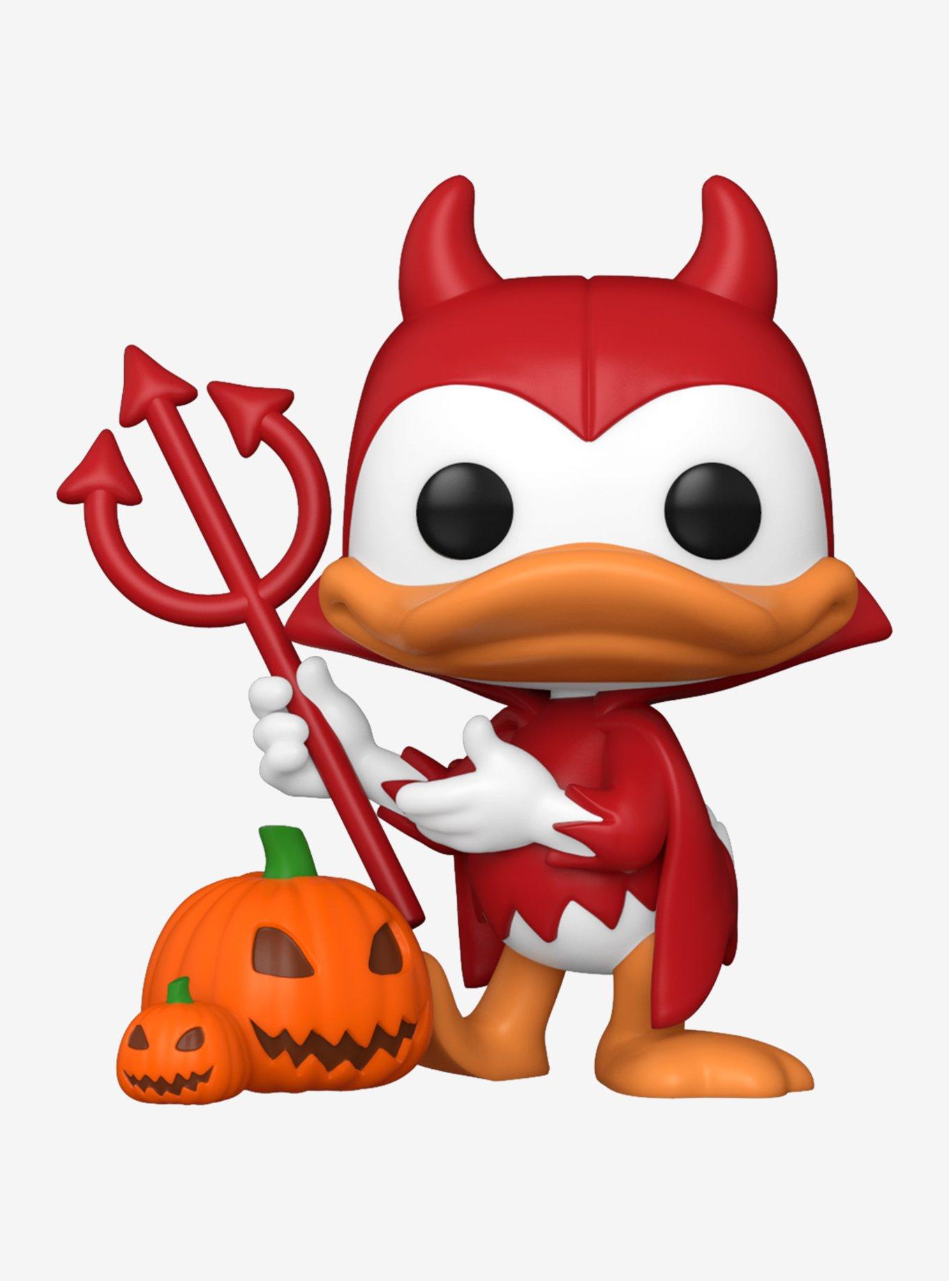 Funko Disney Mickey And Friends Pop! Devil Donald With Pumpkin Vinyl Figure, , hi-res