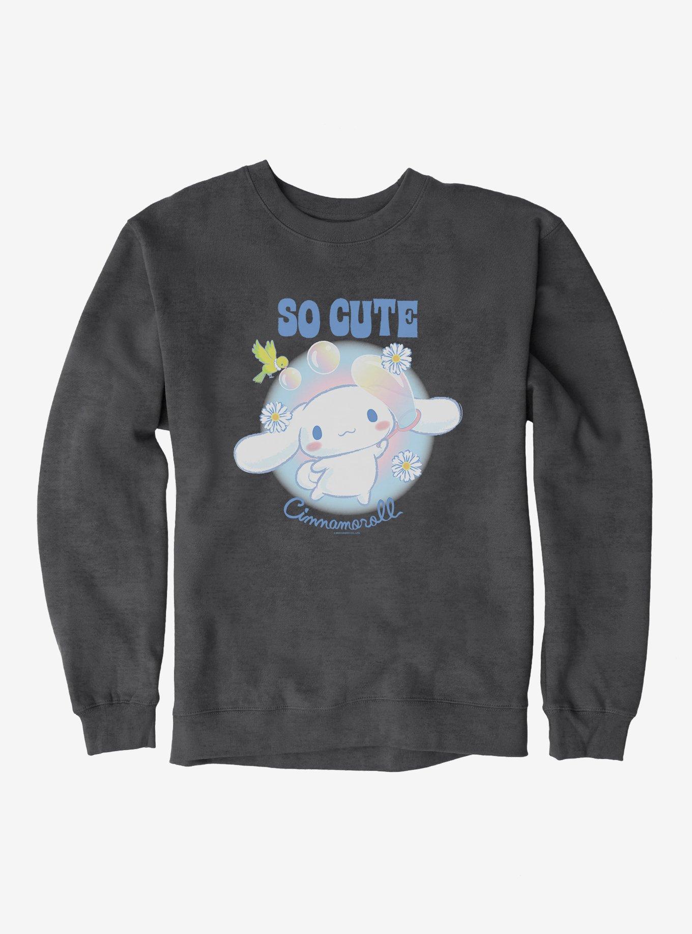 Cinnamoroll So Cute Bubbles Sweatshirt, , hi-res