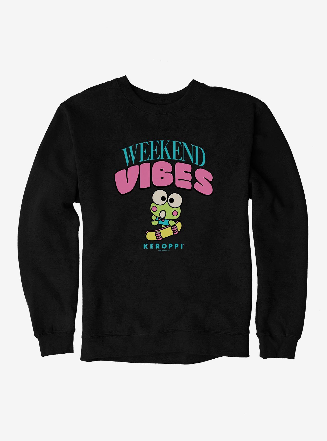 Keroppi Weekend Vibes Sweatshirt, , hi-res