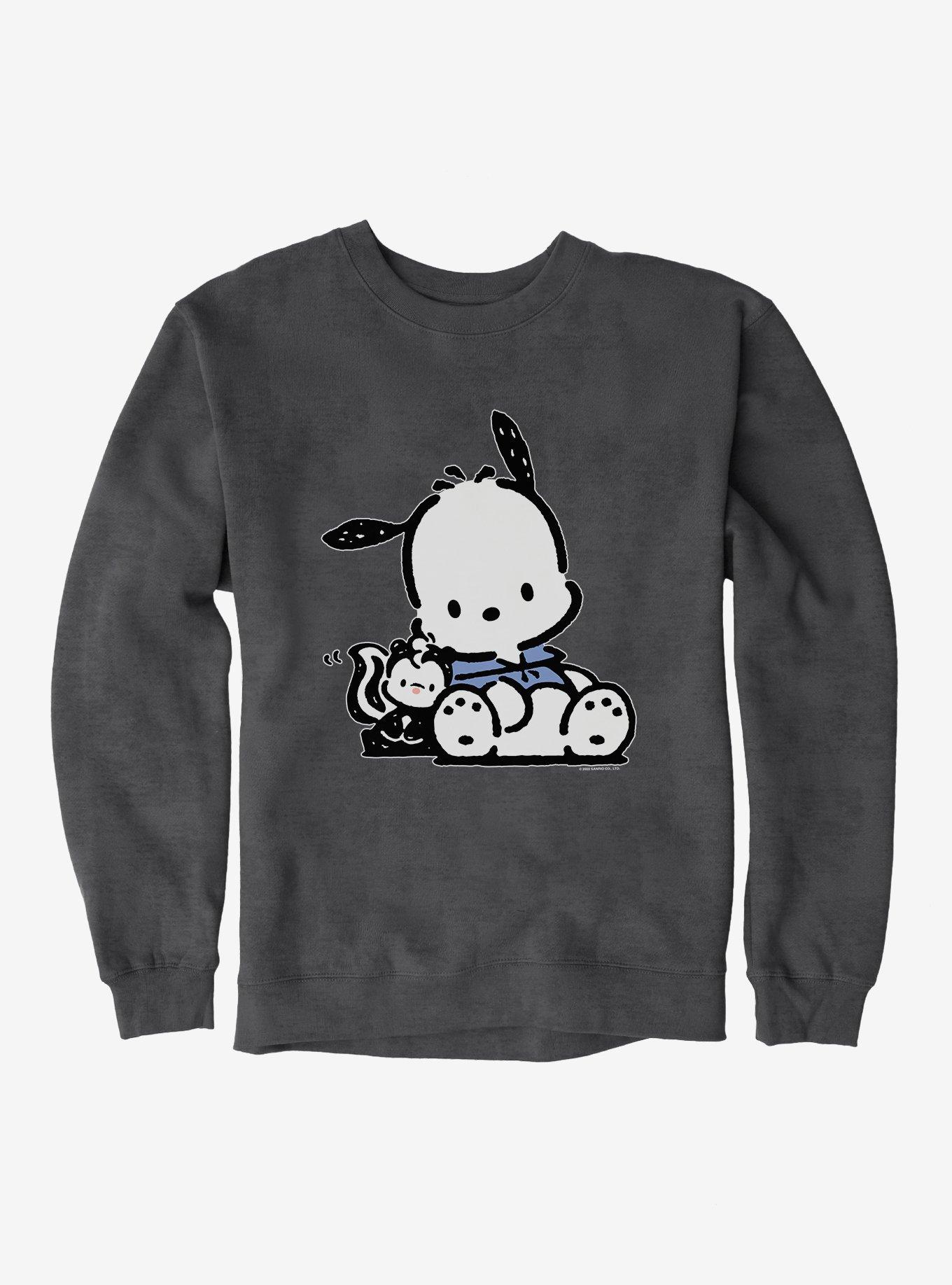 Pochacco Friend Hugs Sweatshirt, , hi-res