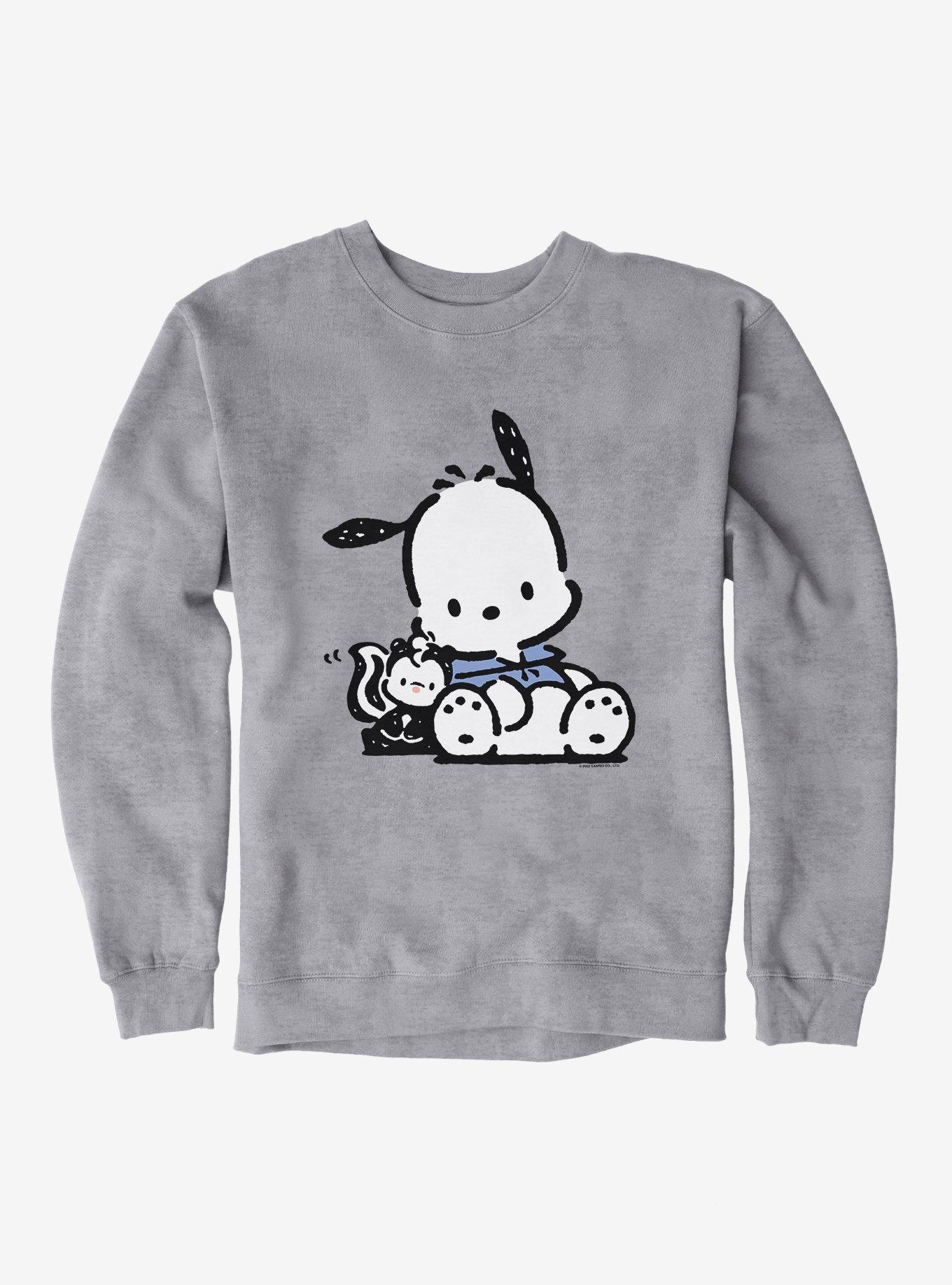 Pochacco Friend Hugs Sweatshirt, , hi-res