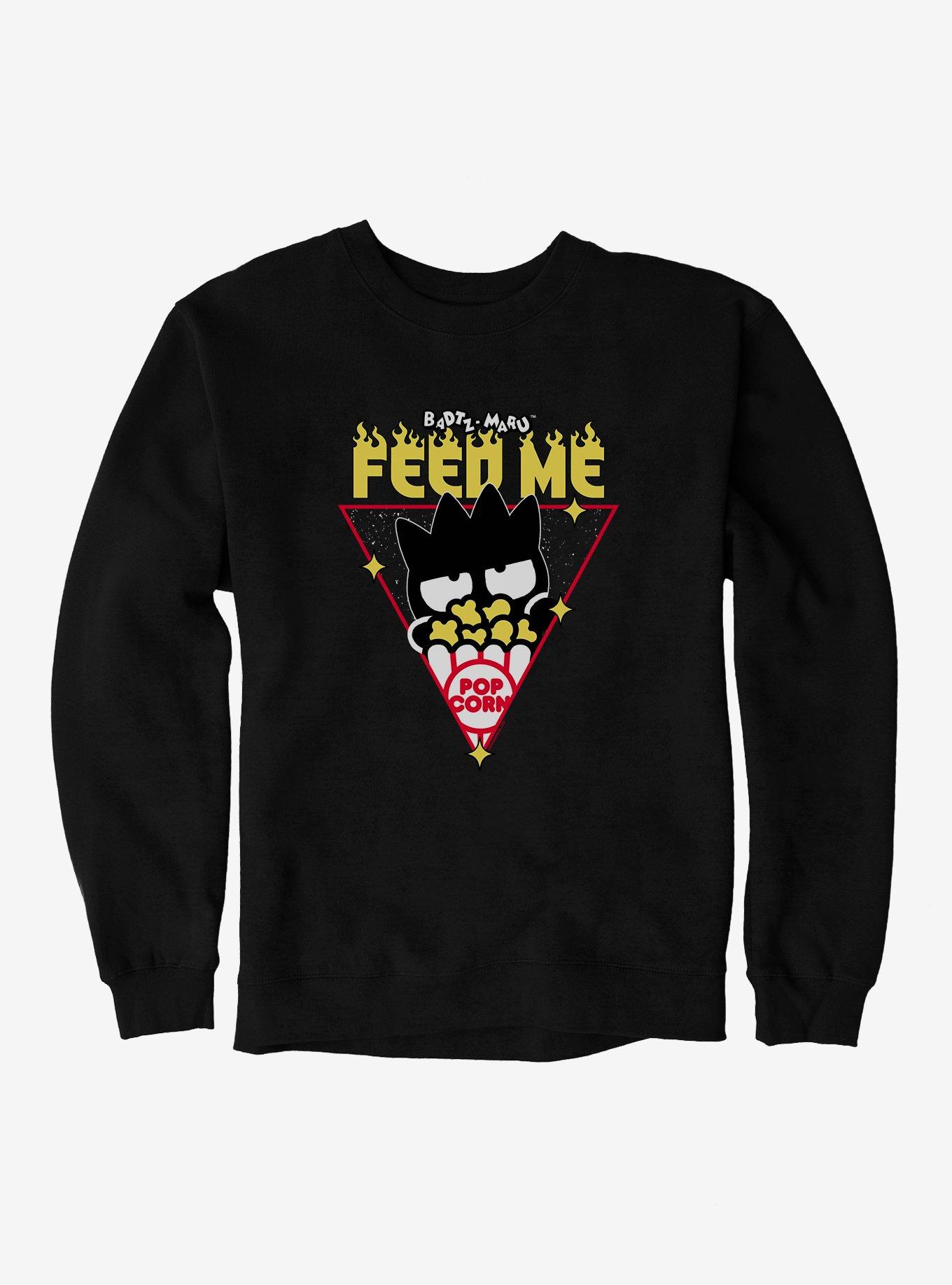 Badtz-Maru Feed Me Popcorn Sweatshirt,All Products : American Fashion Style Bags On Sale