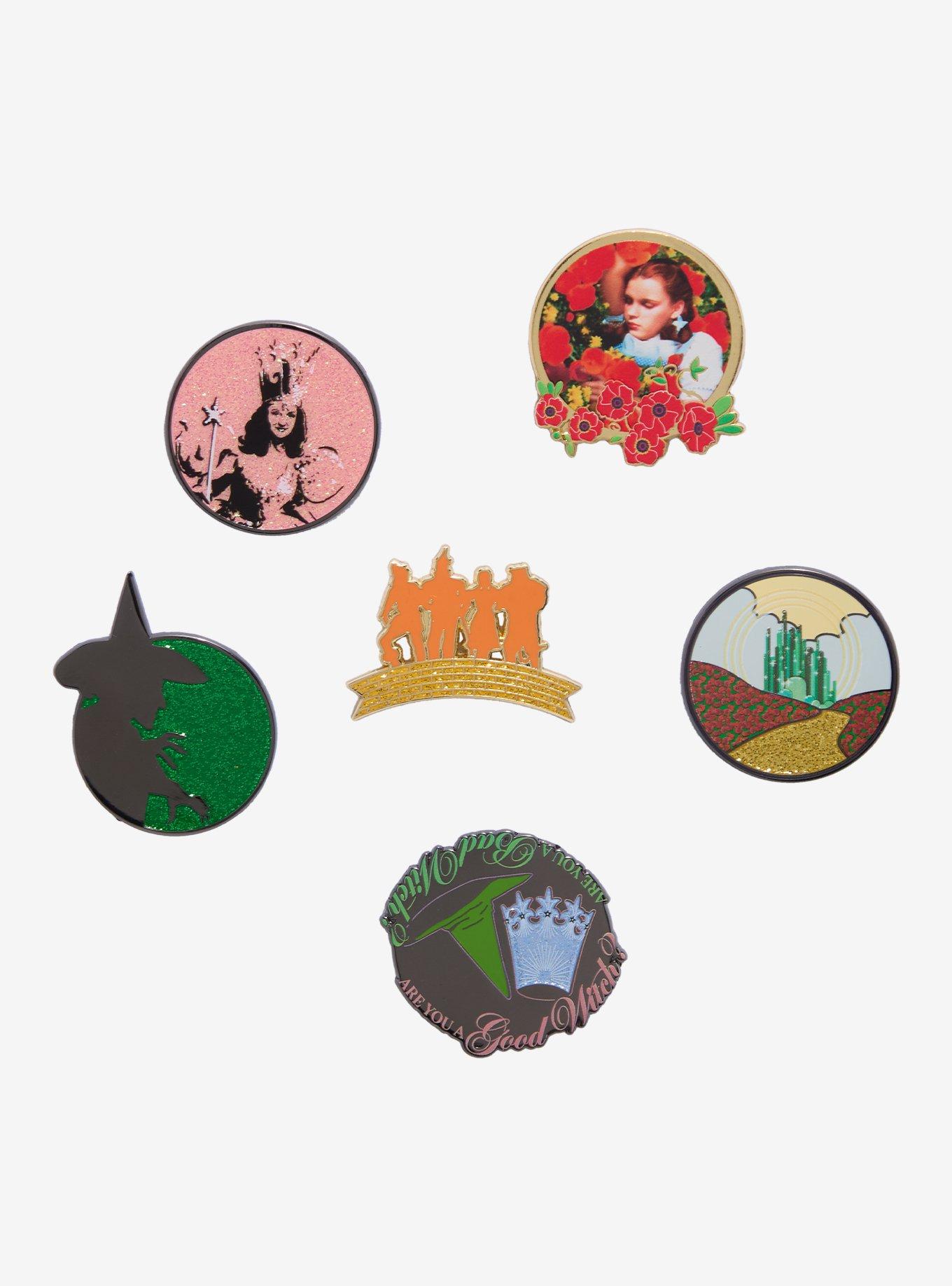 The Wizard of Oz Classic Glitter Blind Assorted Enamel Pin, , hi-res