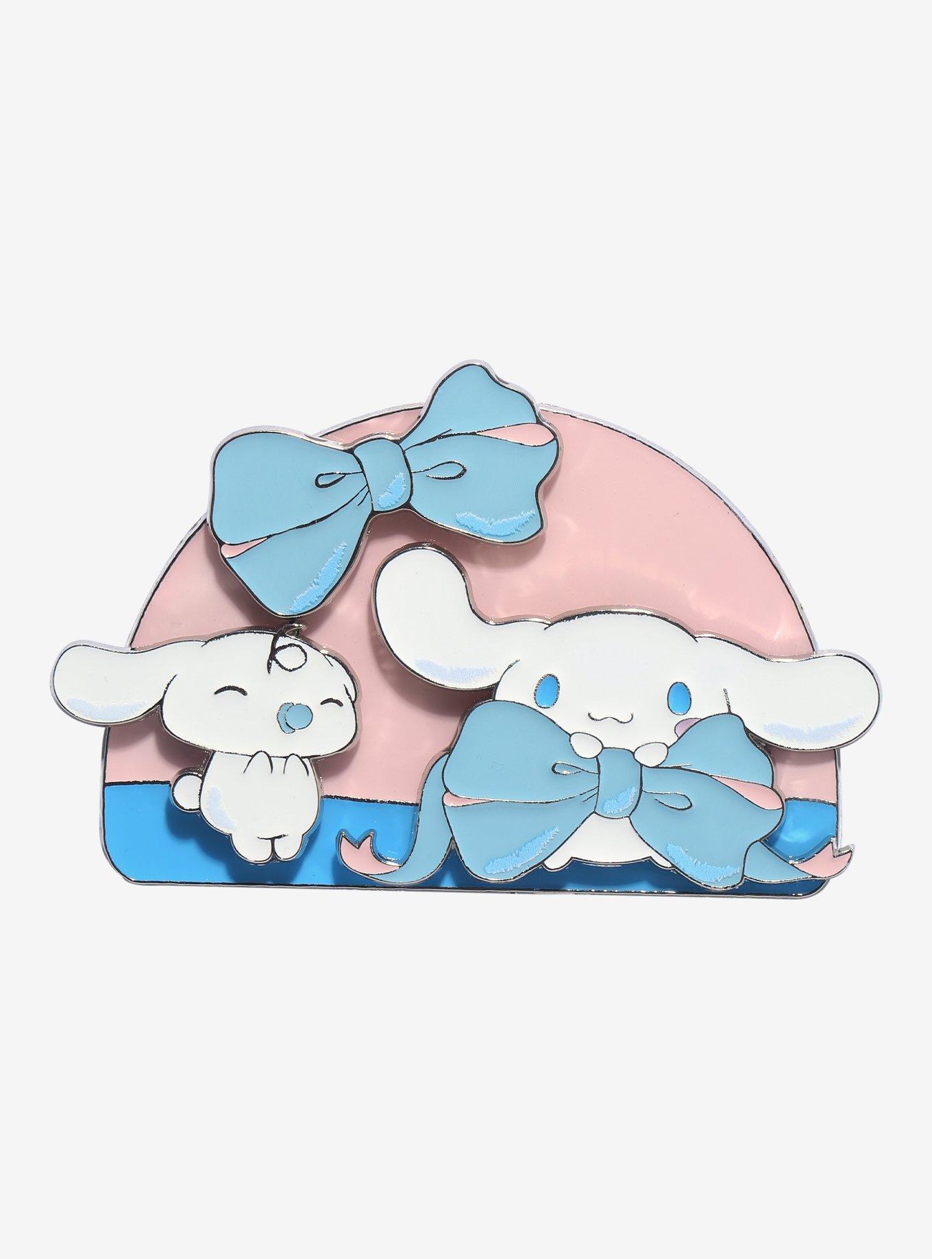 Sanrio Cinnamoroll & Milk Enamel Pin Set — BoxLunch Exclusive, , hi-res