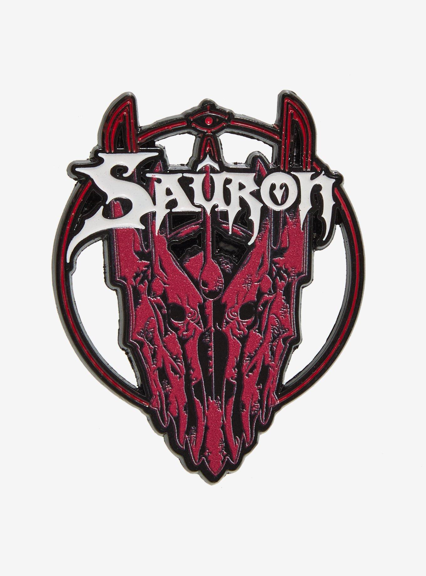 The Lord of the Rings Sauron Enamel Pin — BoxLunch Exclusive, , hi-res