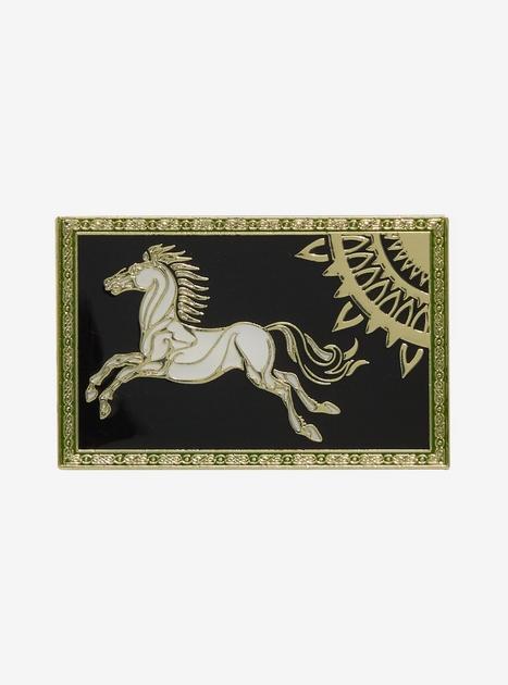 The Lord of the Rings Rohan Banner Enamel Pin — BoxLunch Exclusive ...