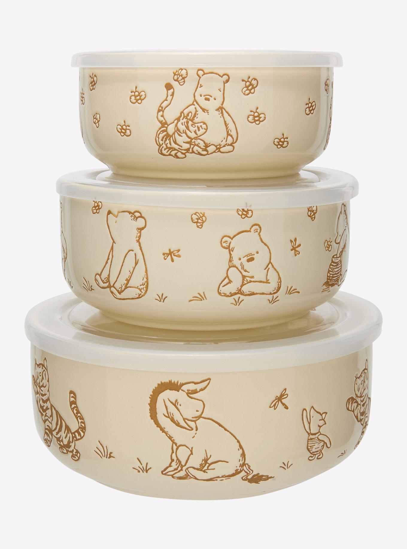 Disney Winnie the Pooh Storybook Storage Bowl Set — BoxLunch Exclusive, , hi-res