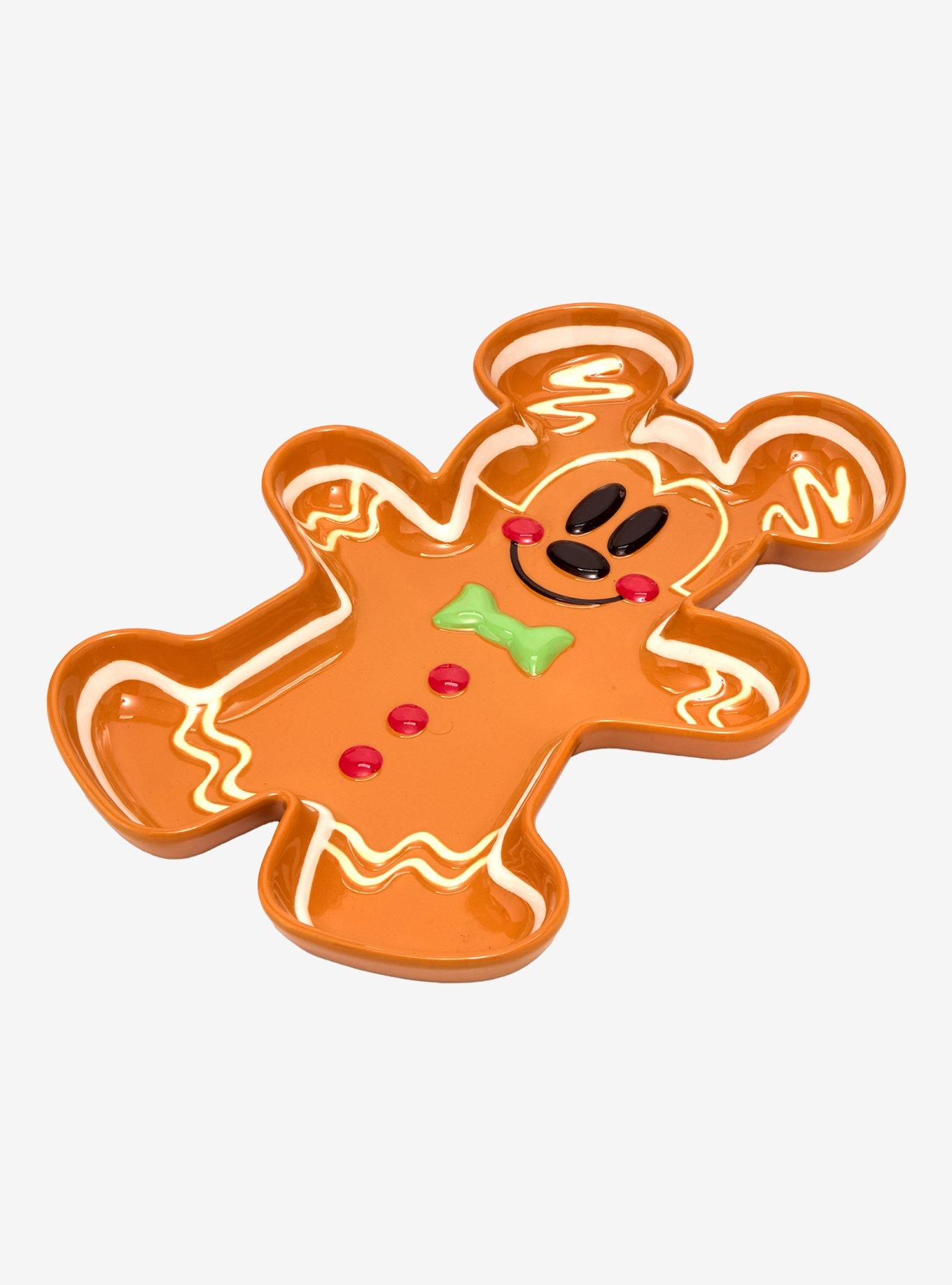 Disney Mickey Mouse Gingerbread Serving Platter — BoxLunch Exclusive, , hi-res