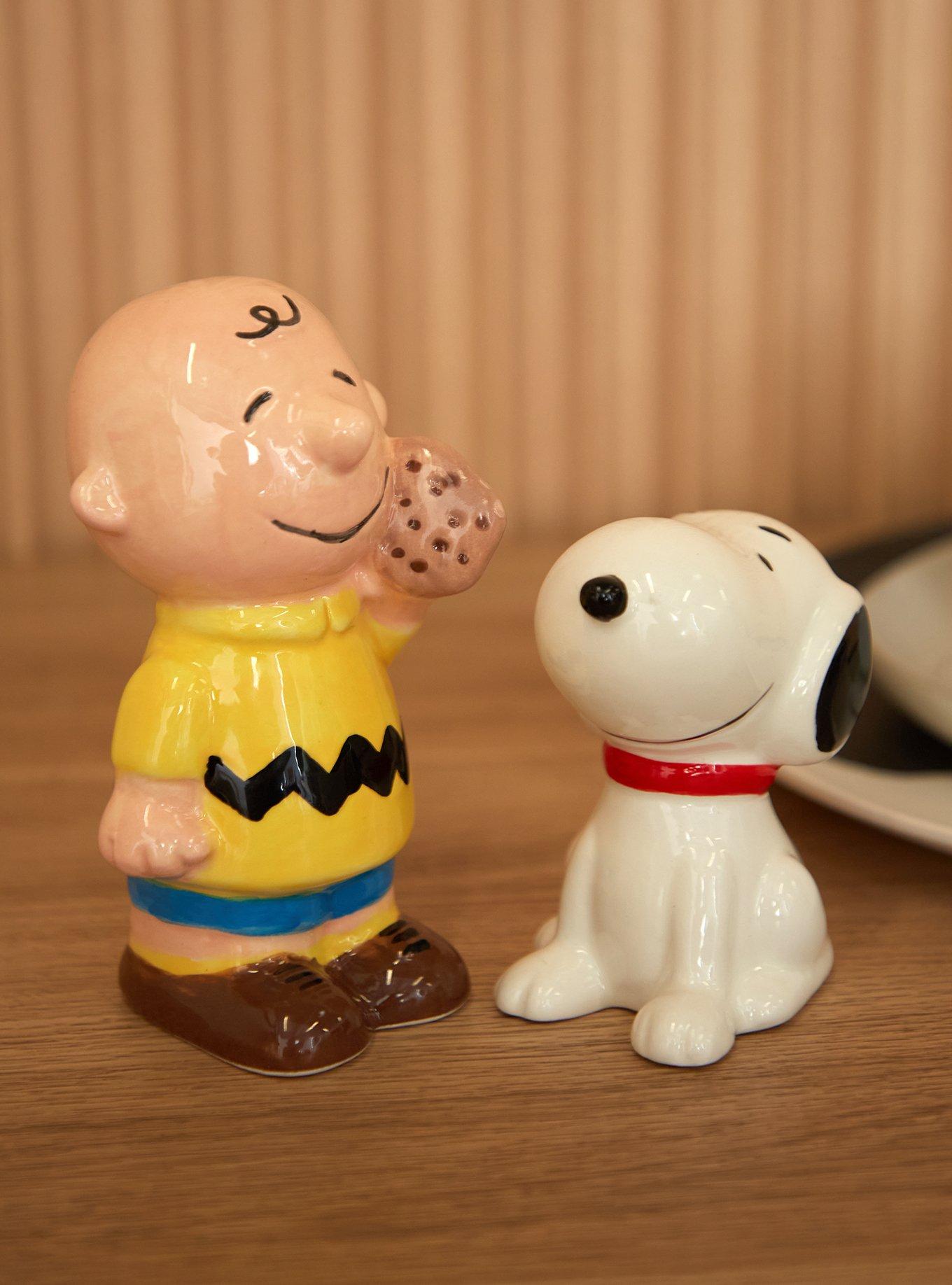 Peanuts Snoopy & Charlie Brown Salt and Pepper Shaker Set — BoxLunch Exclusive, , hi-res