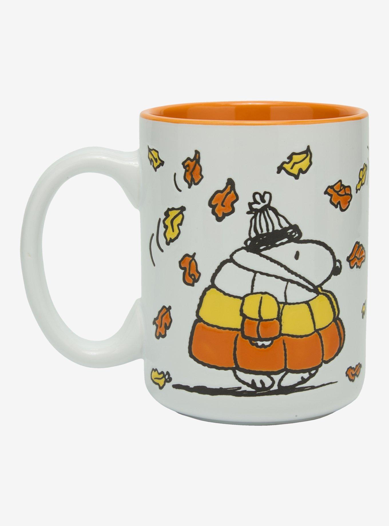 Peanuts Snoopy Fall Leaves Mug, , hi-res