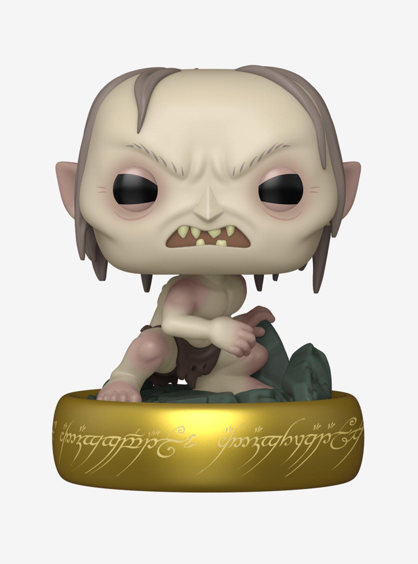 Funko The Lord Of The Rings Pop! Plus Gollum Glow-In-The-Dark Vinyl Figure, , hi-res