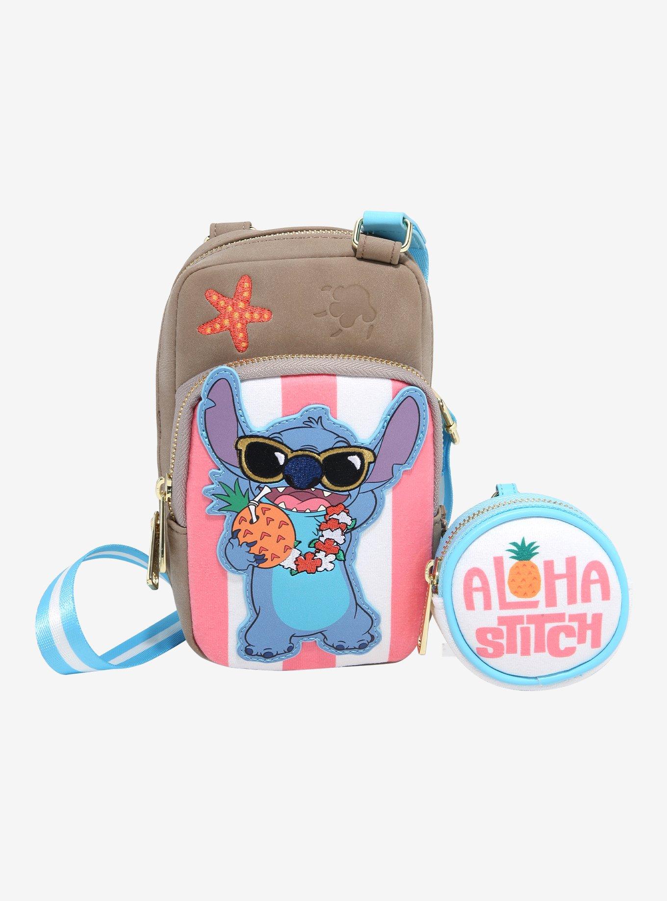 Loungefly Disney Lilo & Stitch Beach Towel Crossbody Bag - BoxLunch Exclusive, , hi-res