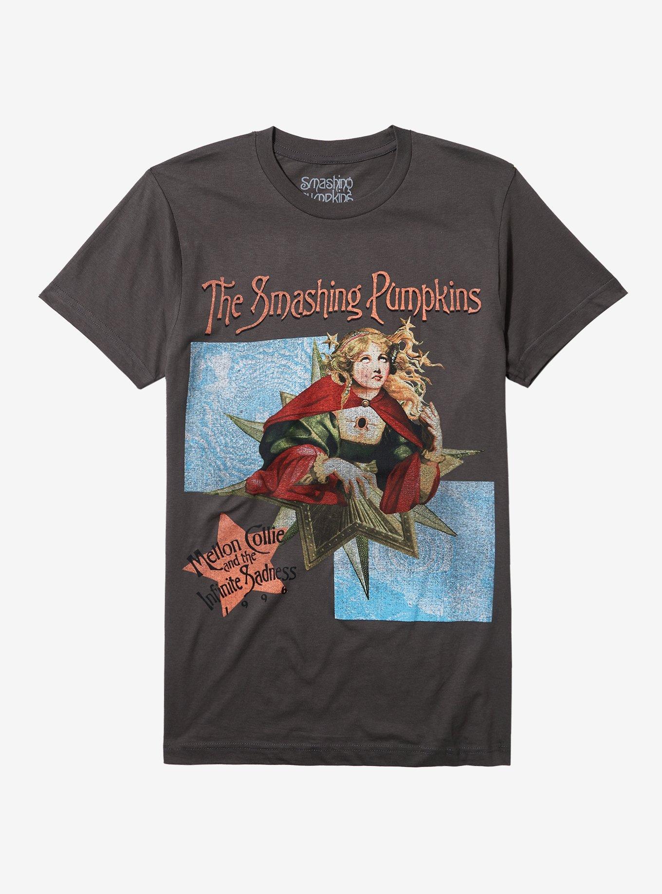 The Smashing Pumpkins Mellon Collie And The Infinite Sadness 1996 Tour Boyfriend Fit Girls T-Shirt, , hi-res