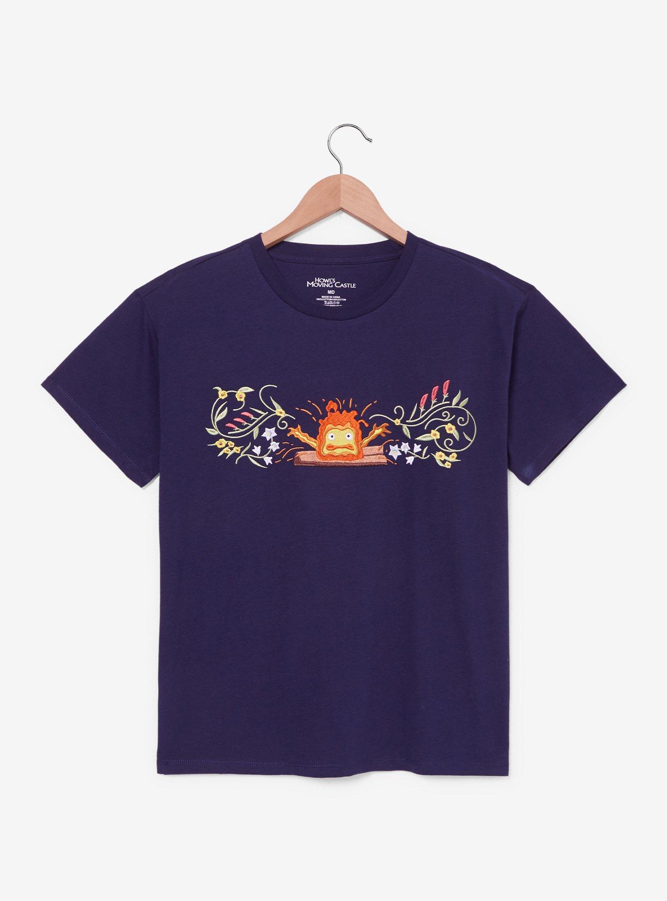 Her Universe Studio Ghibli® Howl's Moving Castle Calcifer Lineup T-Shirt, , hi-res