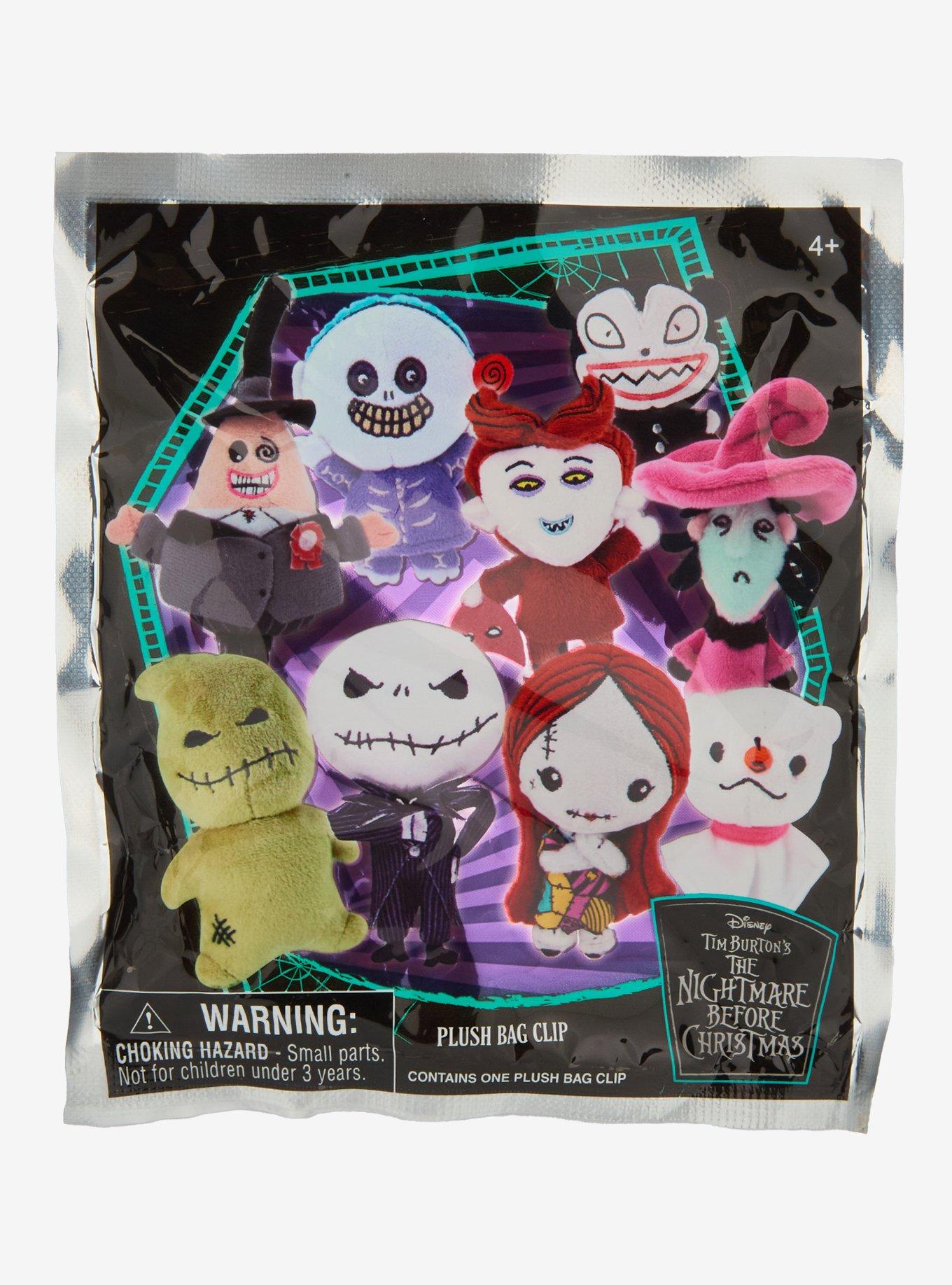 The Nightmare Before Christmas Character Blind Bag Plush Key Chain, , hi-res