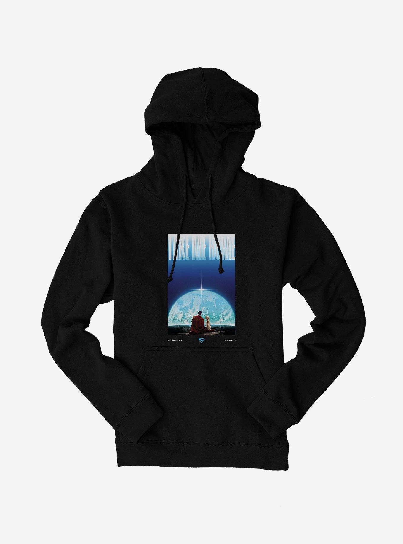 DC Superman Krypto Poster Take Me Home Hoodie, , hi-res