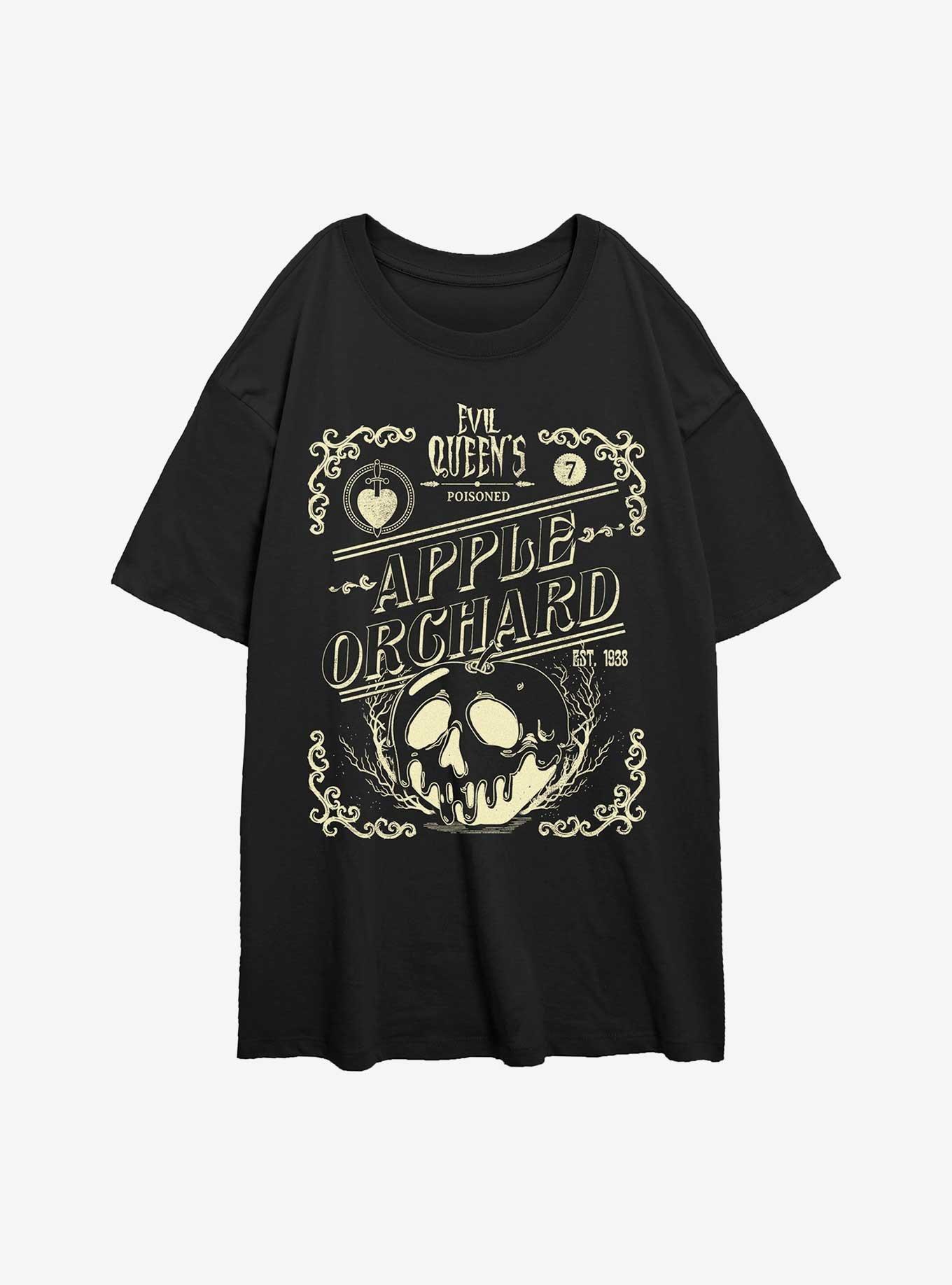 Disney Villains Evil Queen Apple Ochard Womens Oversized T-Shirt, , hi-res