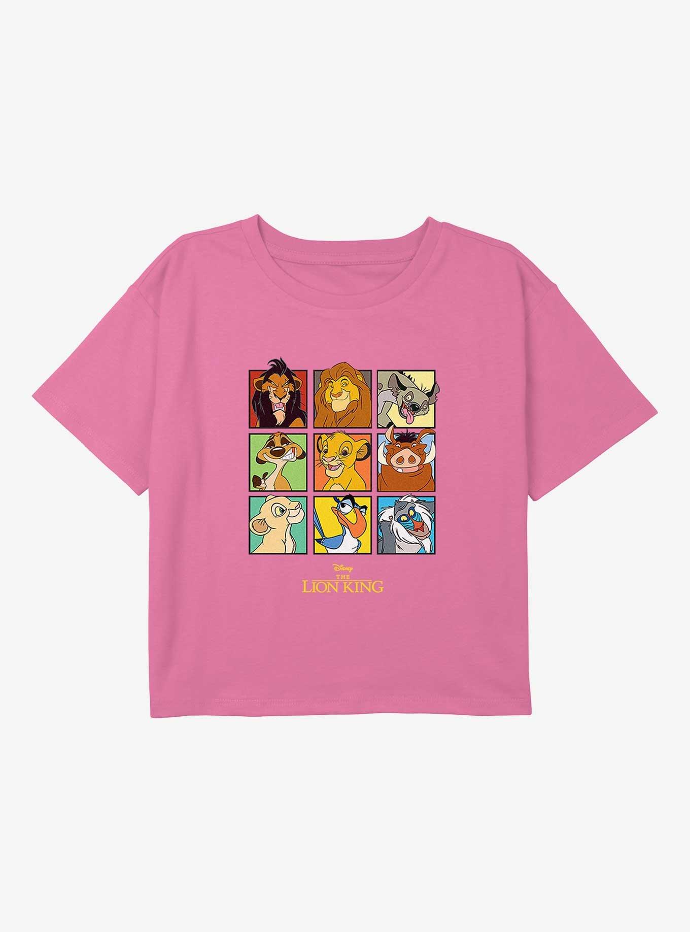 Disney The Lion King Lion King Portraits Youth Girls Boxy T-Shirt, , hi-res