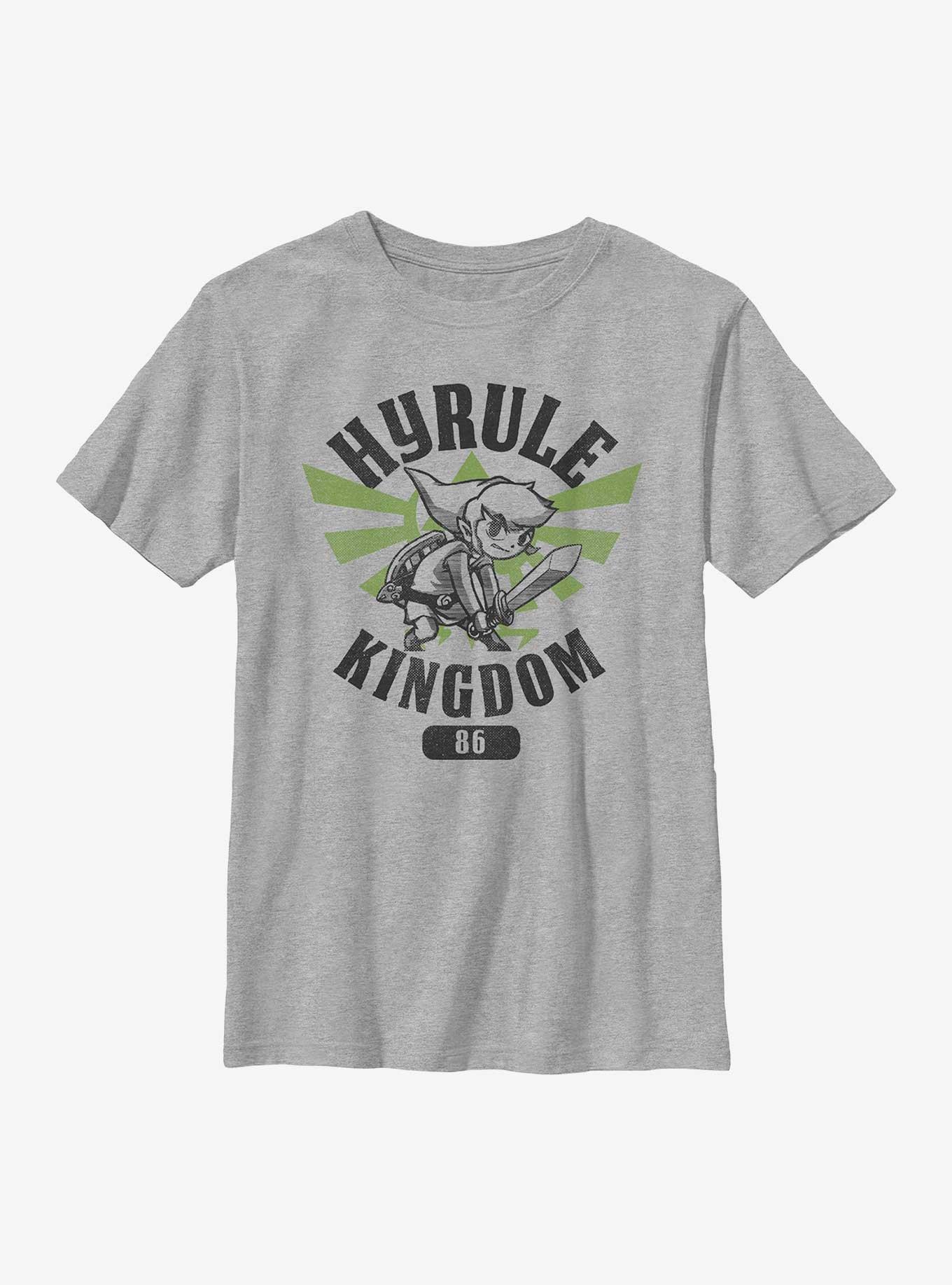 The Legend Of Zelda Hero Academy Green Ink Youth T-Shirt, , hi-res