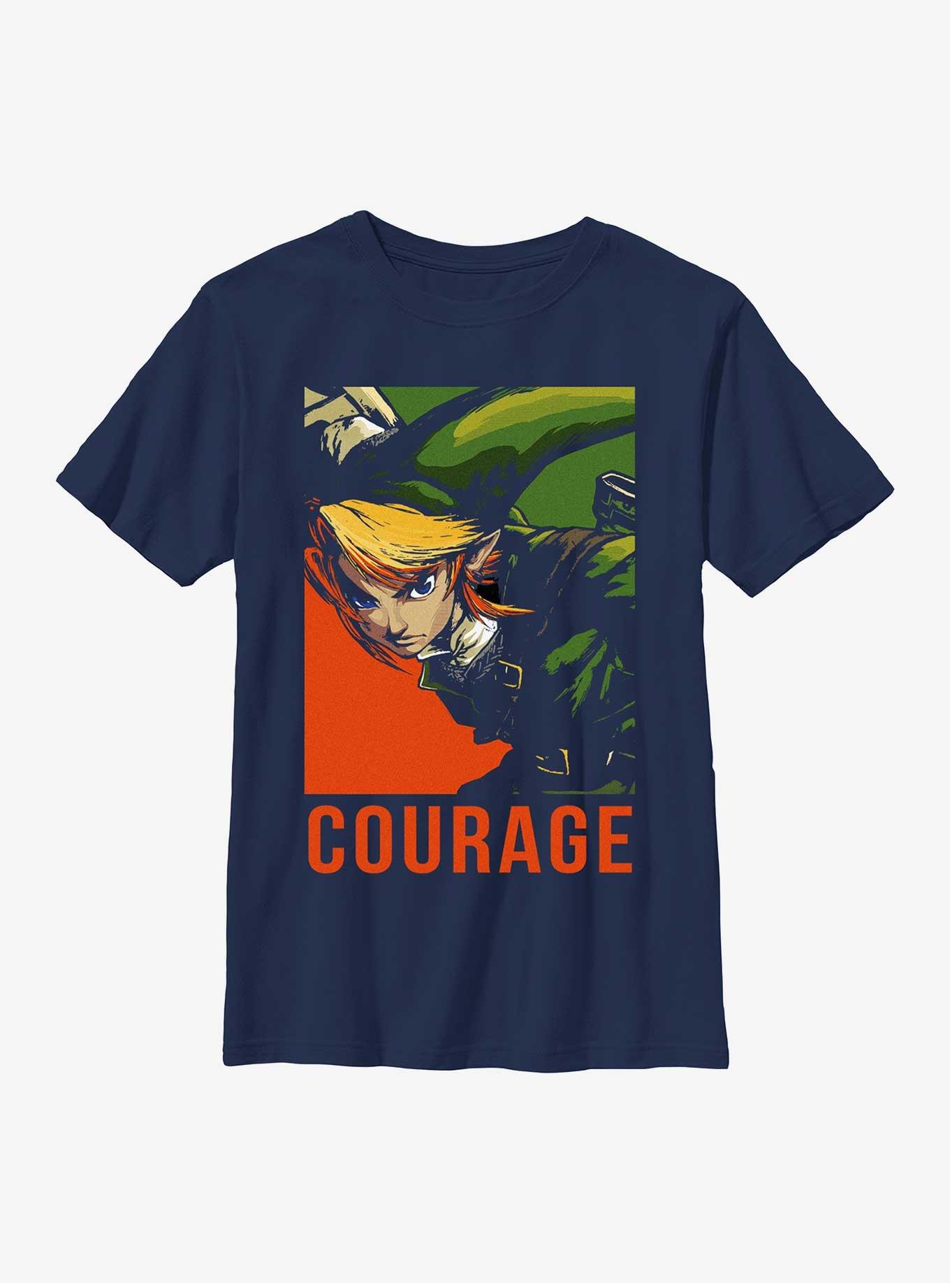 The Legend Of Zelda Link Courage Youth T-Shirt, , hi-res
