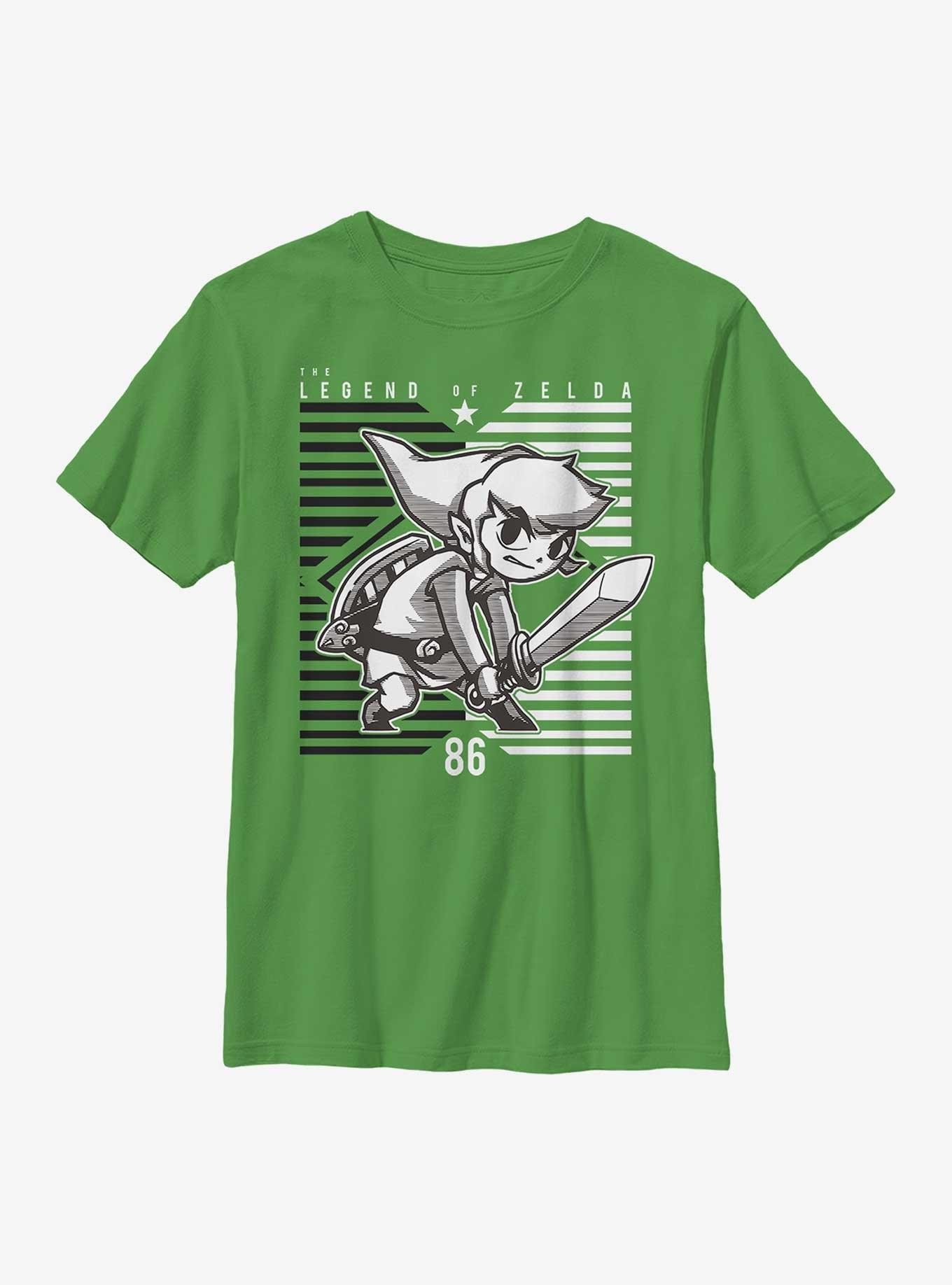 The Legend Of Zelda Brave Link Youth T-Shirt, , hi-res