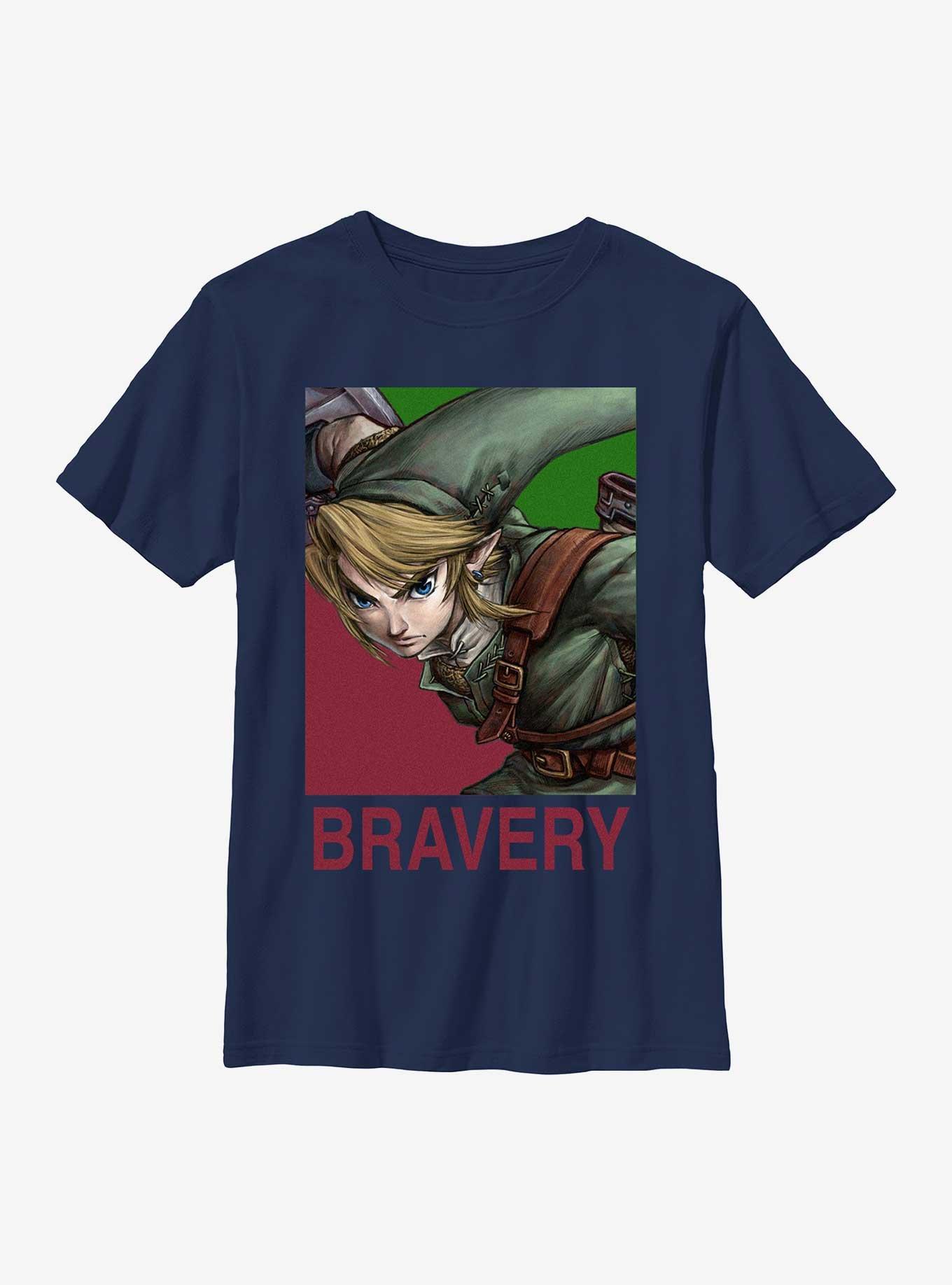 The Legend Of Zelda Link Bravery Youth T-Shirt, , hi-res