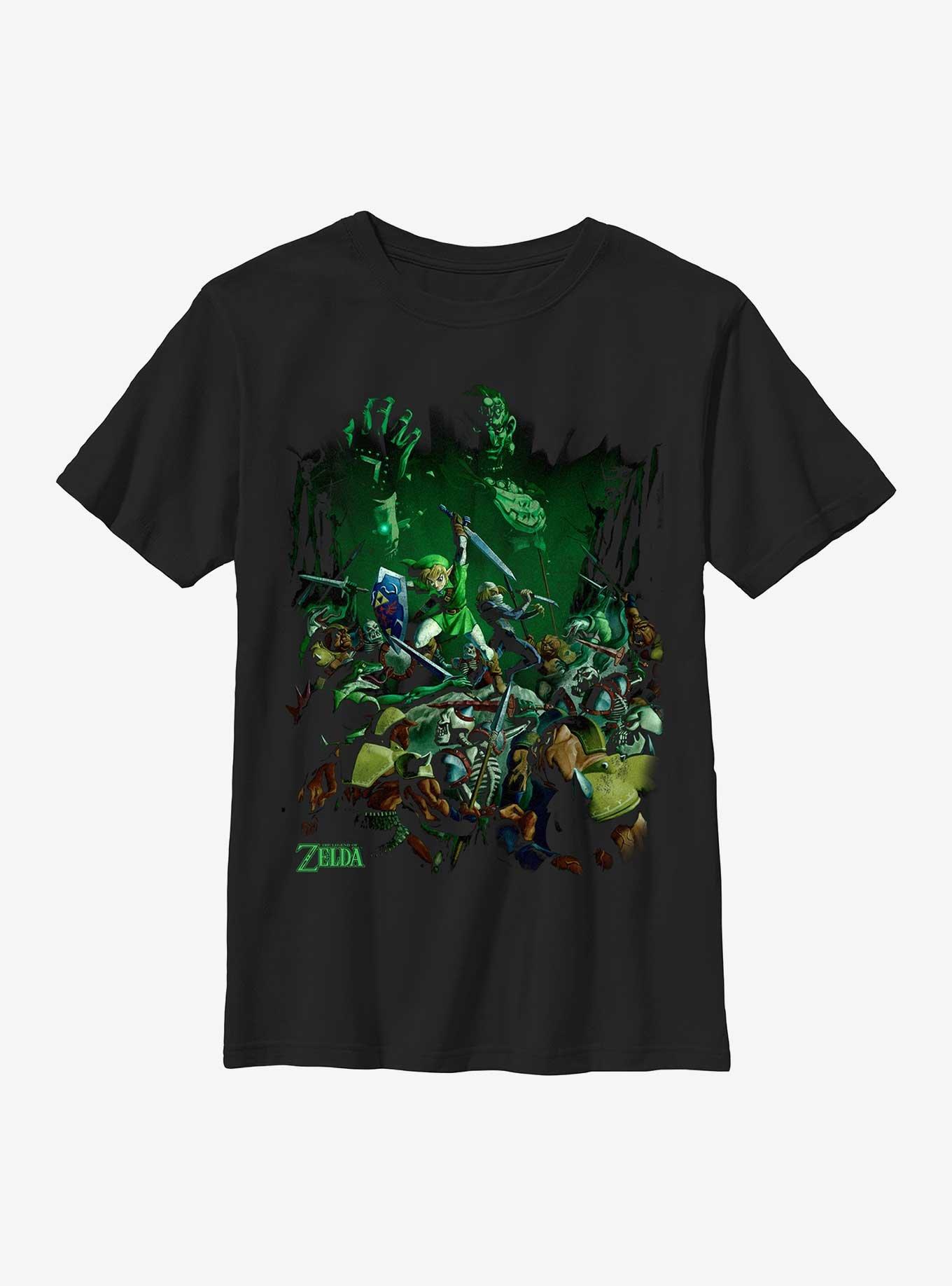 The Legend Of Zelda Ganon's Hyrule Youth T-Shirt, , hi-res