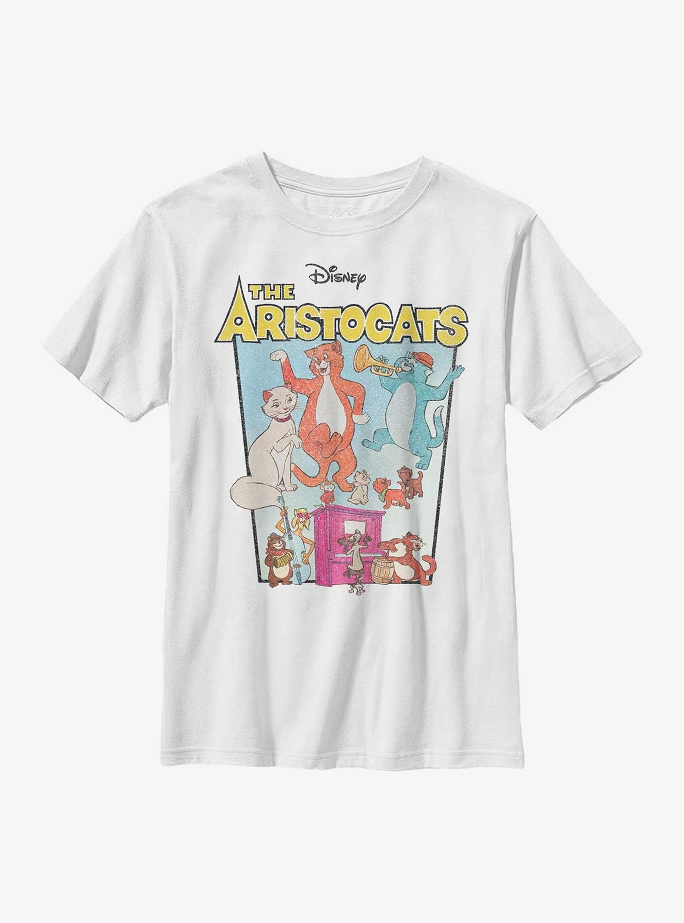 Disney The Aristocats Vintage Jazz Youth T-Shirt, , hi-res