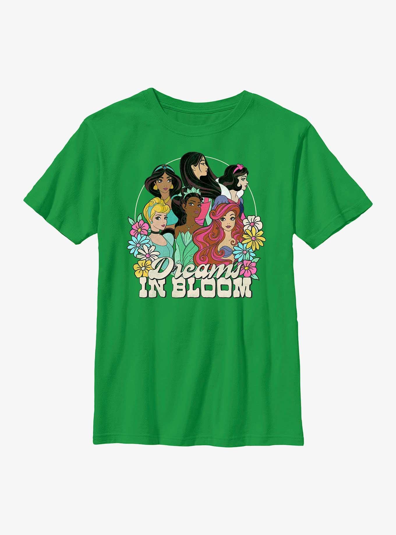 Disney Princesses Dreams In Bloom Youth T-Shirt, , hi-res