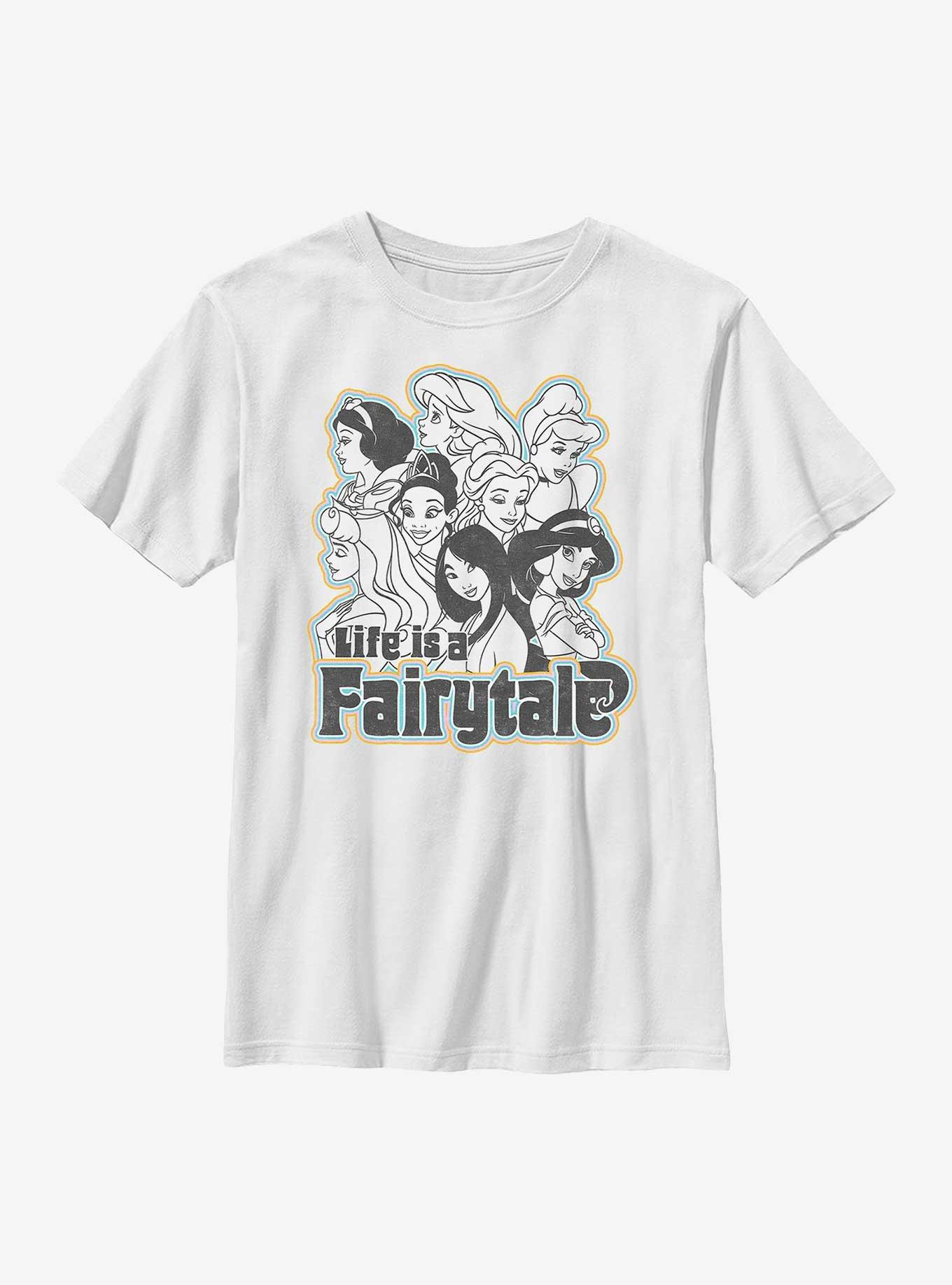 Disney Princesses Life Is A Fairytale Youth T-Shirt, , hi-res