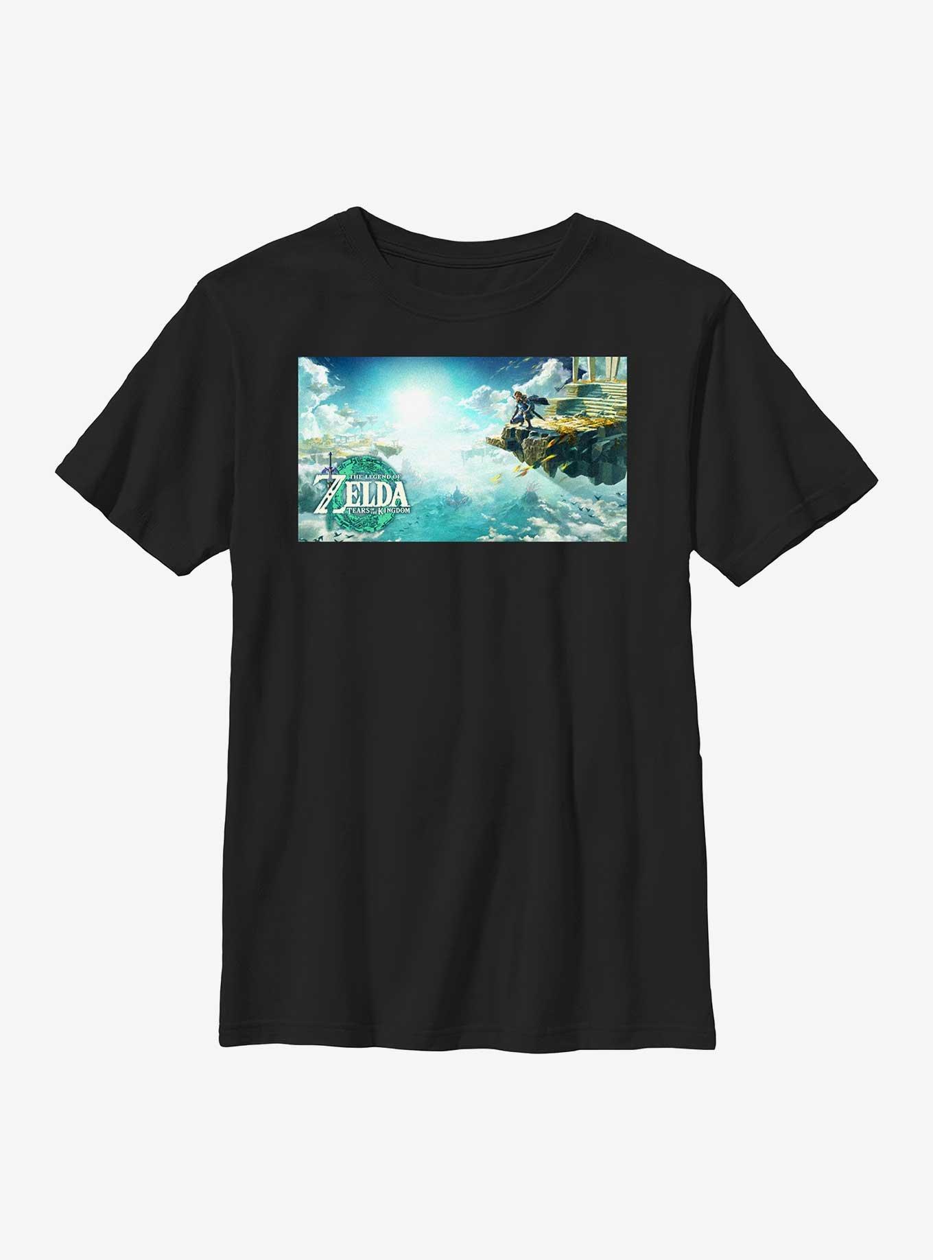 The Legend Of Zelda Tears Of The Kingdom Sky Island Youth T-Shirt, , hi-res