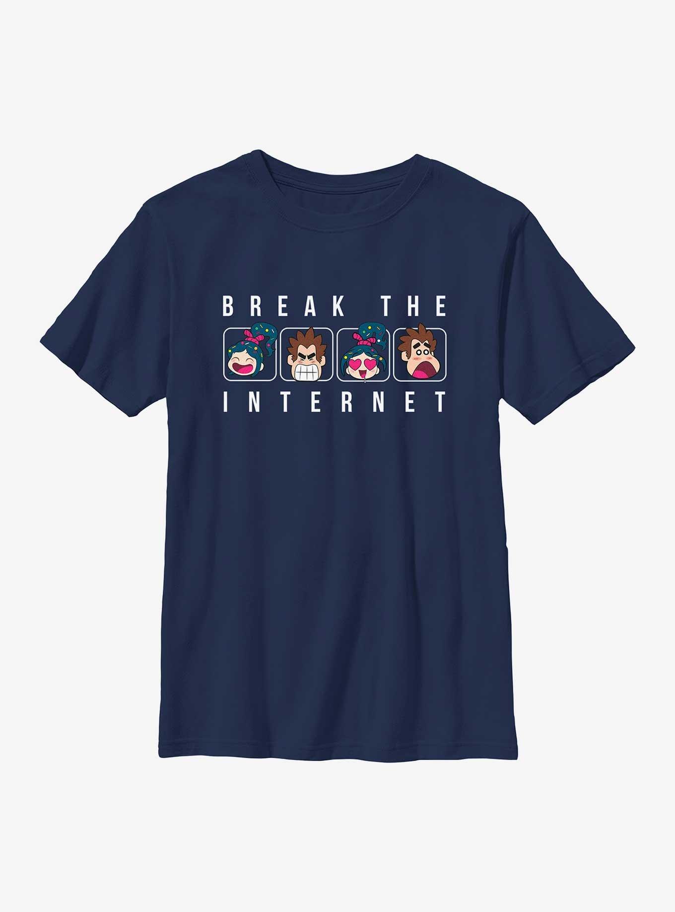 Disney Wreck It Ralph Break The Internet Youth T-Shirt, , hi-res