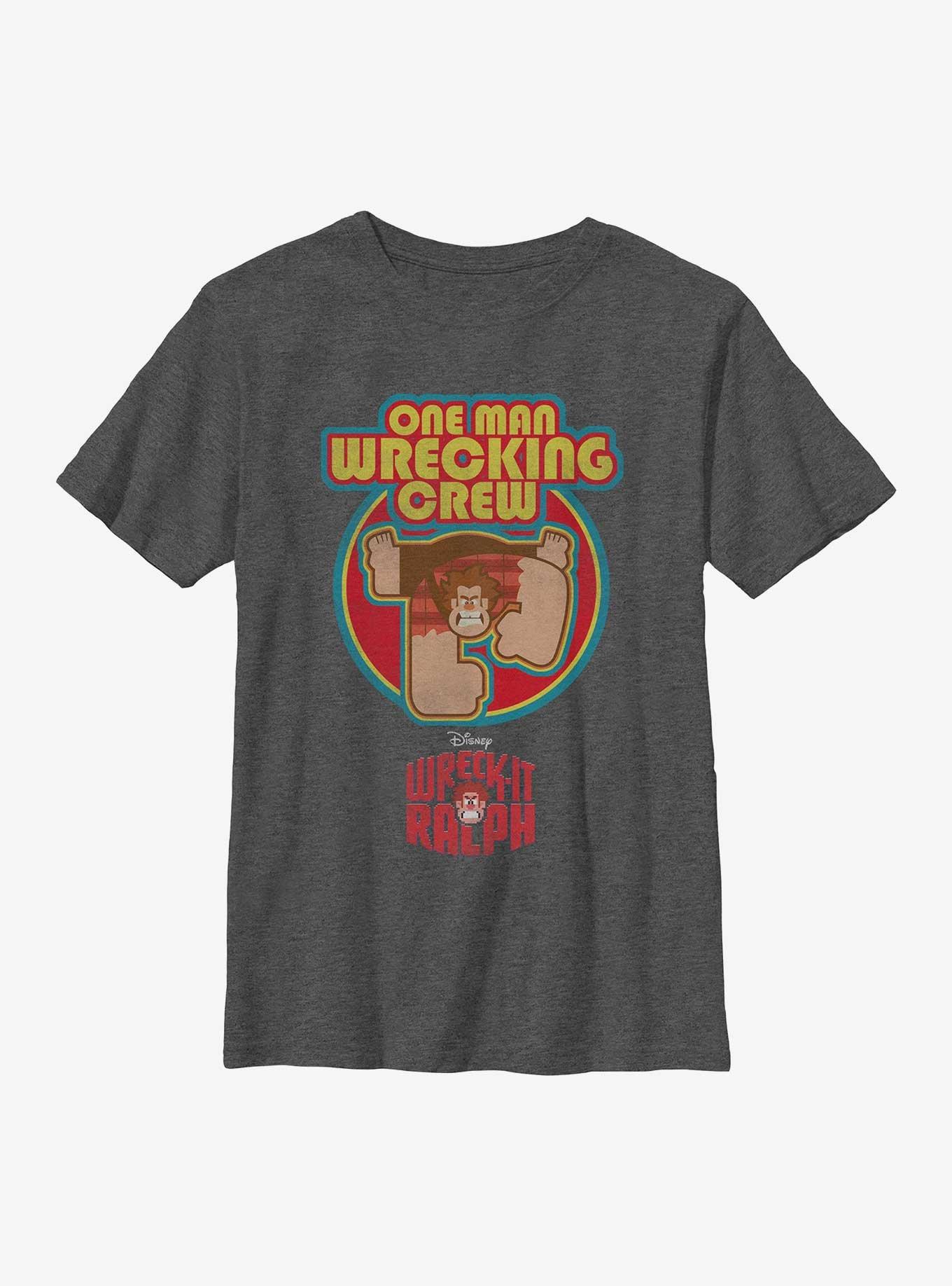 Disney Wreck It Ralph One Man Wrecking Crew Youth T-Shirt, , hi-res