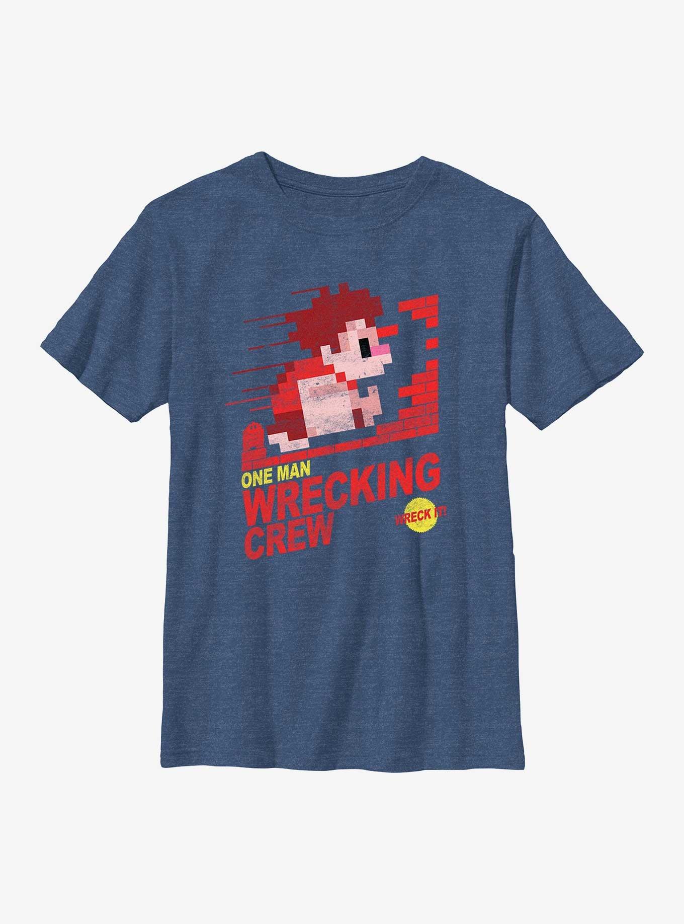 Disney Wreck It Ralph Classics One Man Wrecking Crew Youth T-Shirt, , hi-res